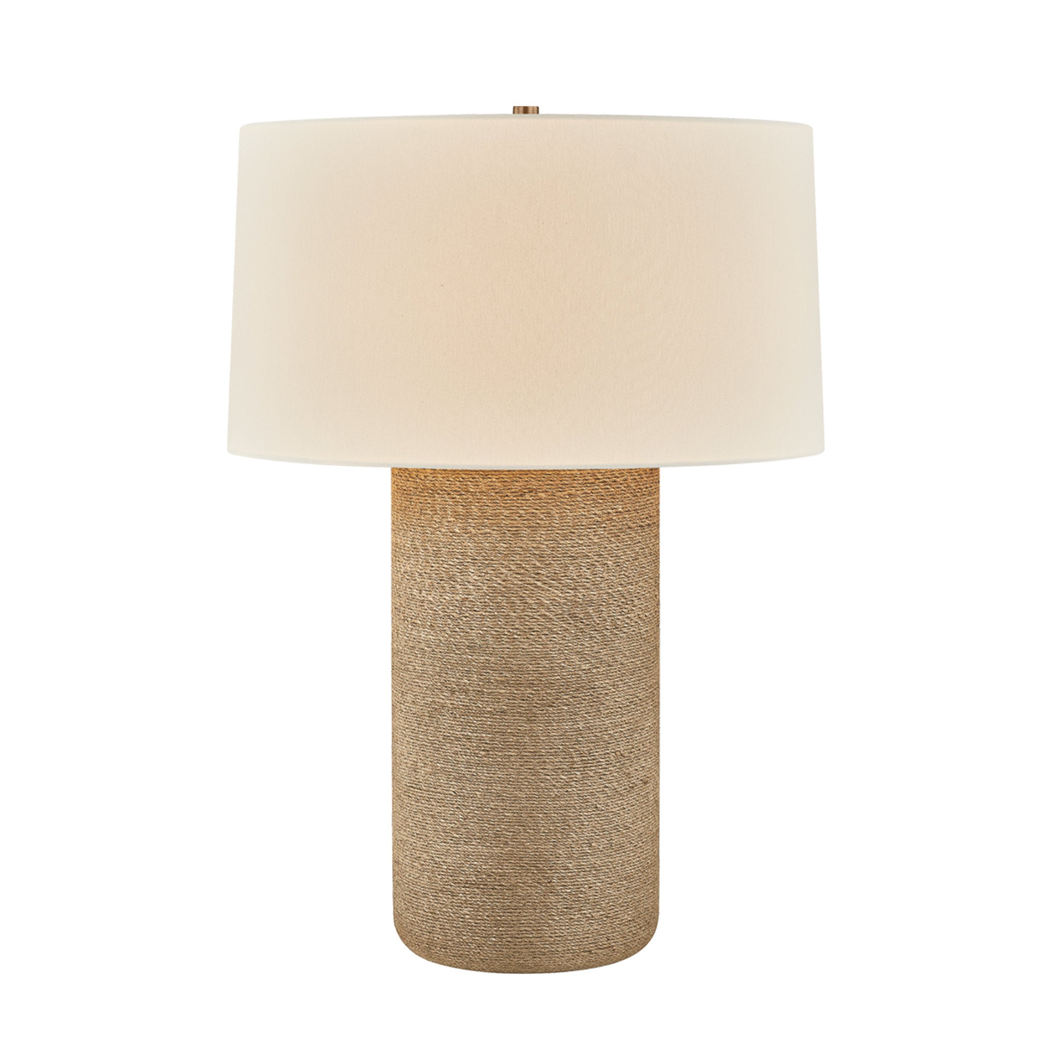 Roan 1-Light Table Lamp in Patina Brass 22W x 31H