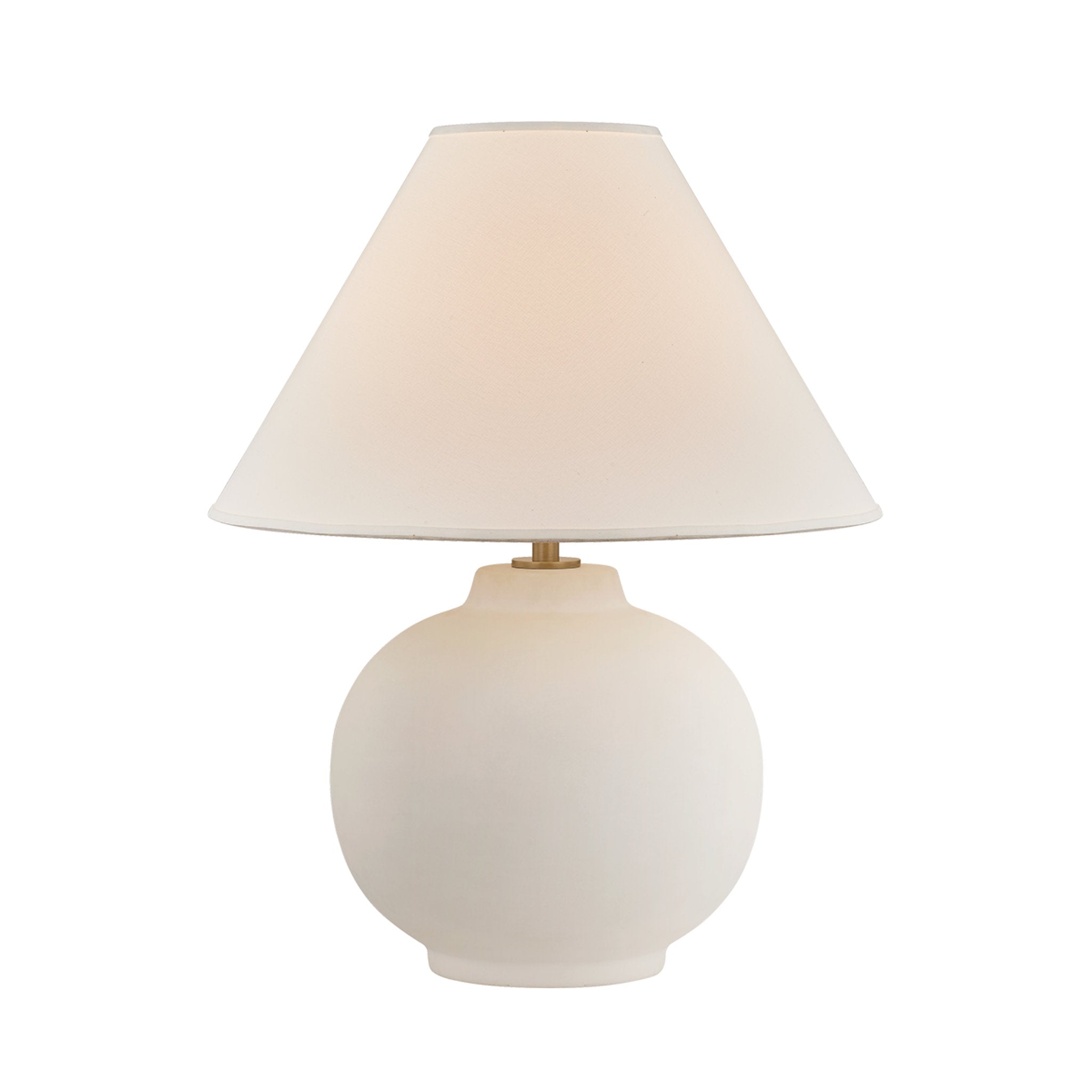 Schubert 1-Light Table Lamp in Patina Brass 18.5W x 23H