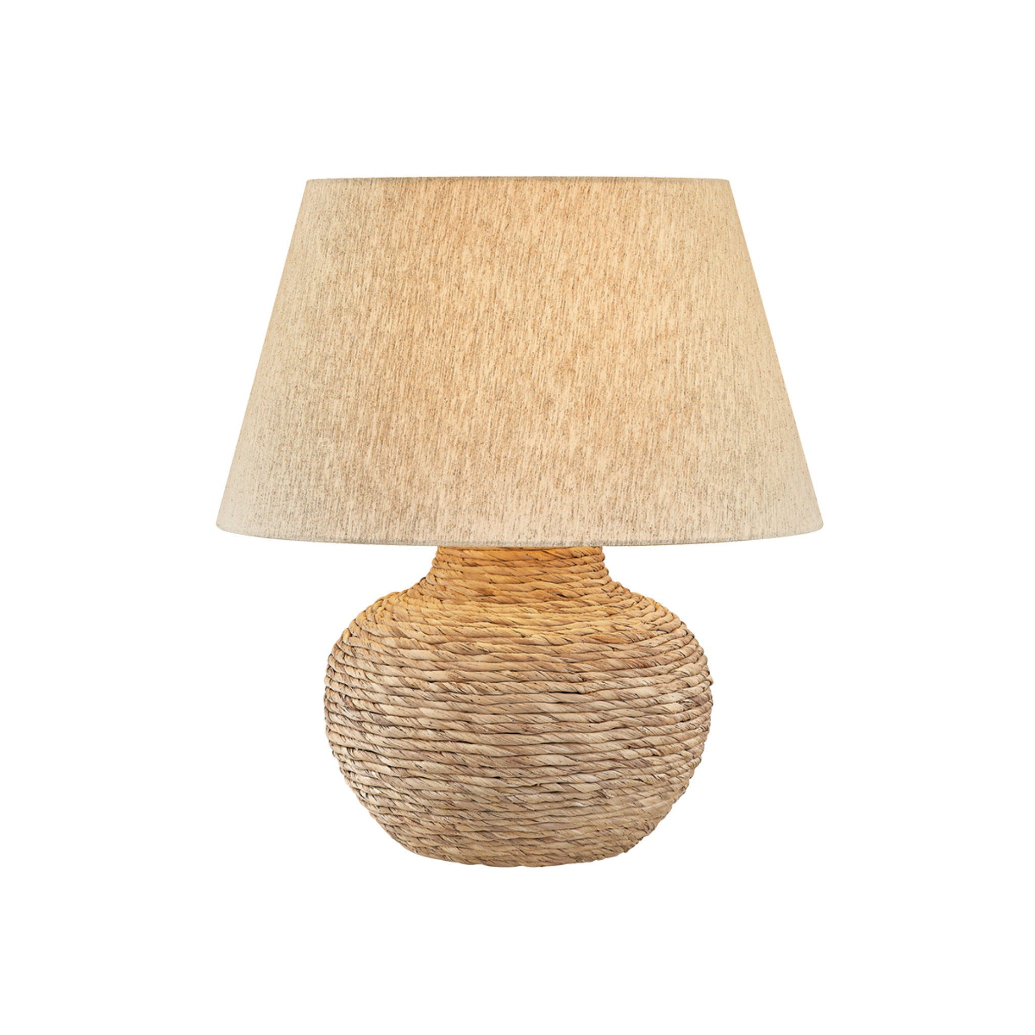 Malik 1-Light Table Lamp in Patina Brass 20W x 21.75H