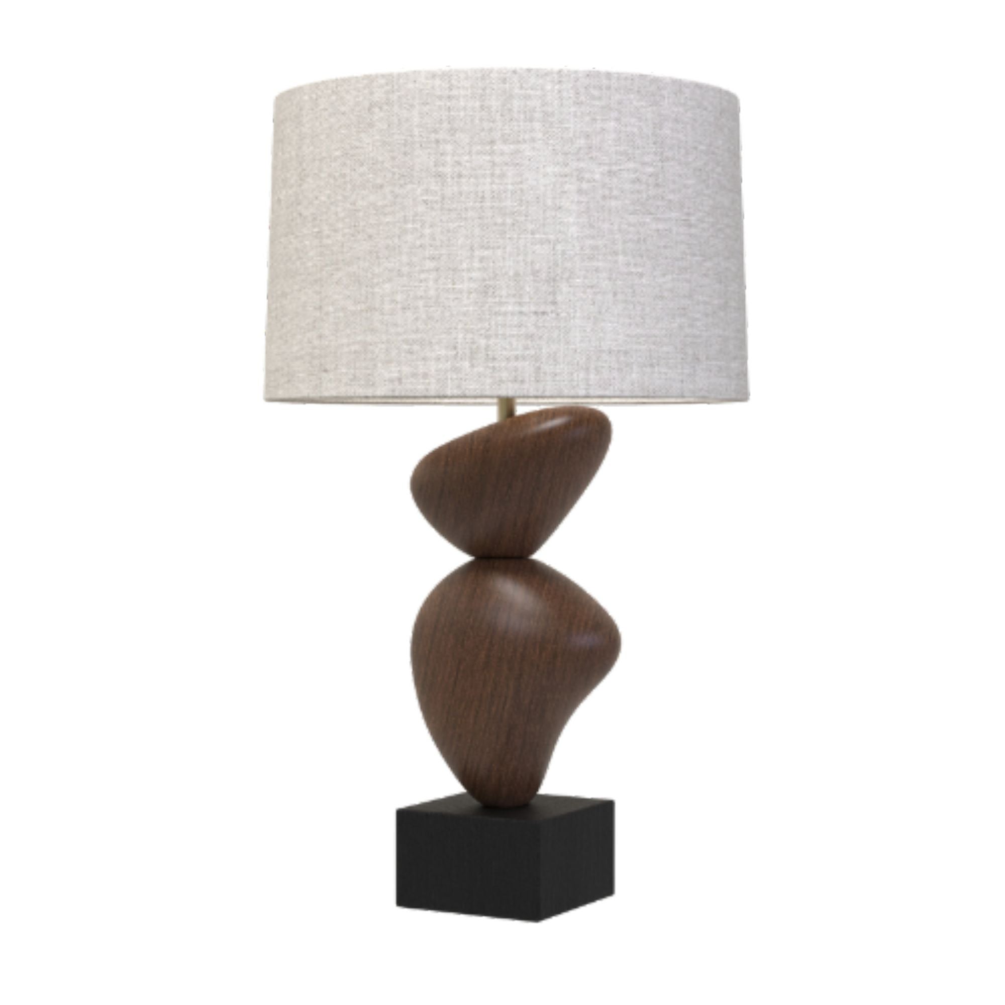 Lenark 1-Light Table Lamp in Bronze by Chandler McLellan 17.25W x 29.5H