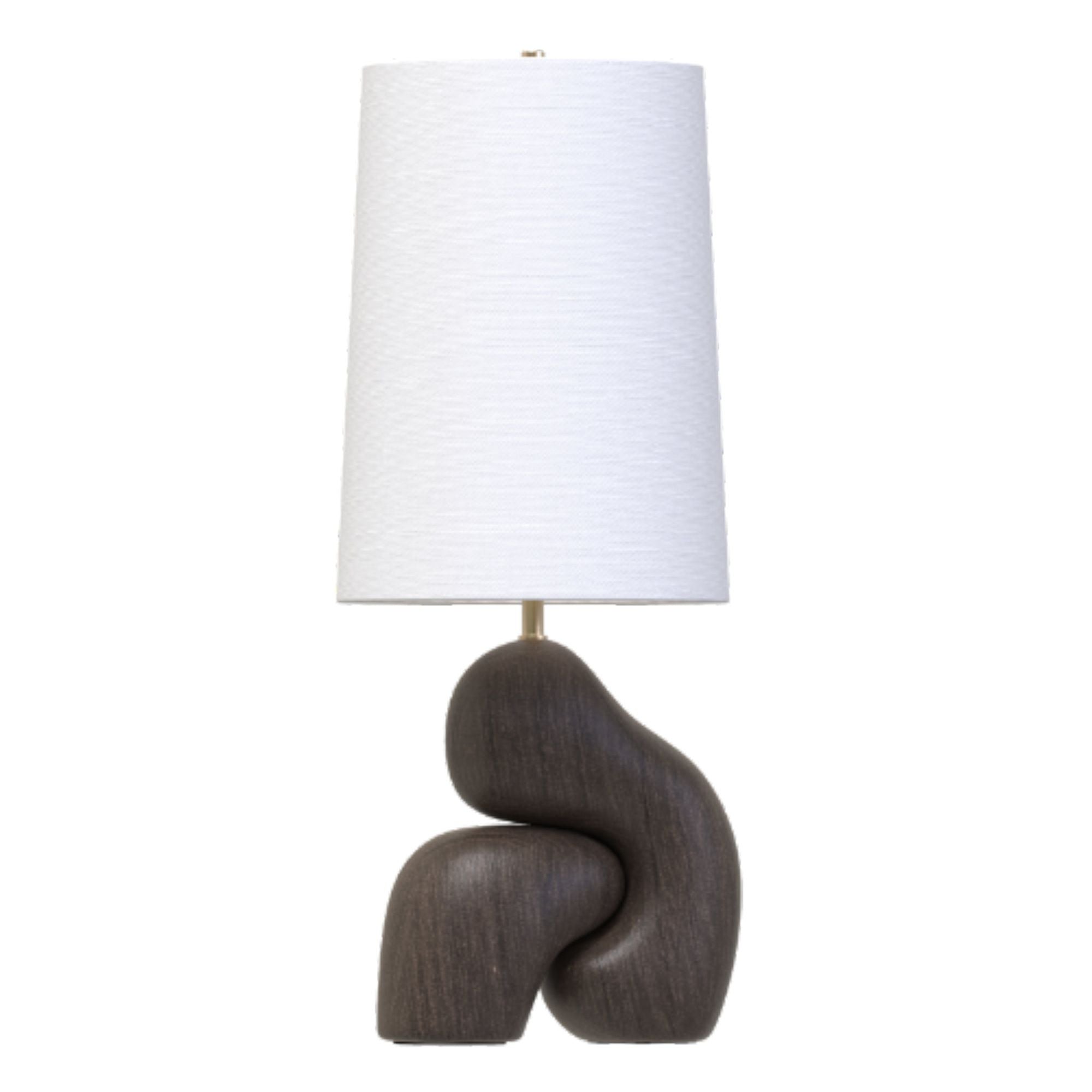 Alyth 1-Light Table Lamp in Patina Brass by Chandler McLellan 13W x 32.75H