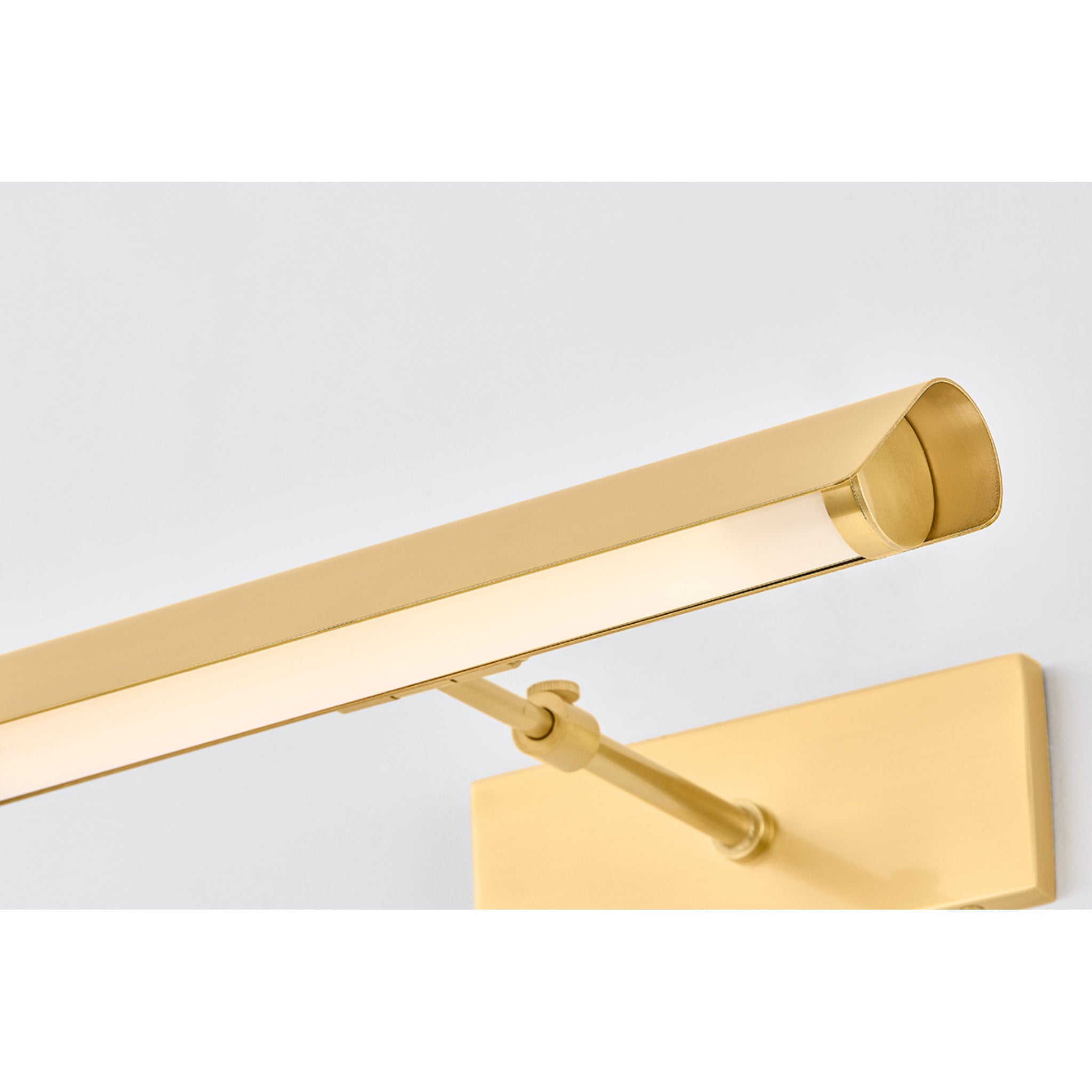 Regan 1-Light Picture Light in Aged Brass 16W x 3H
