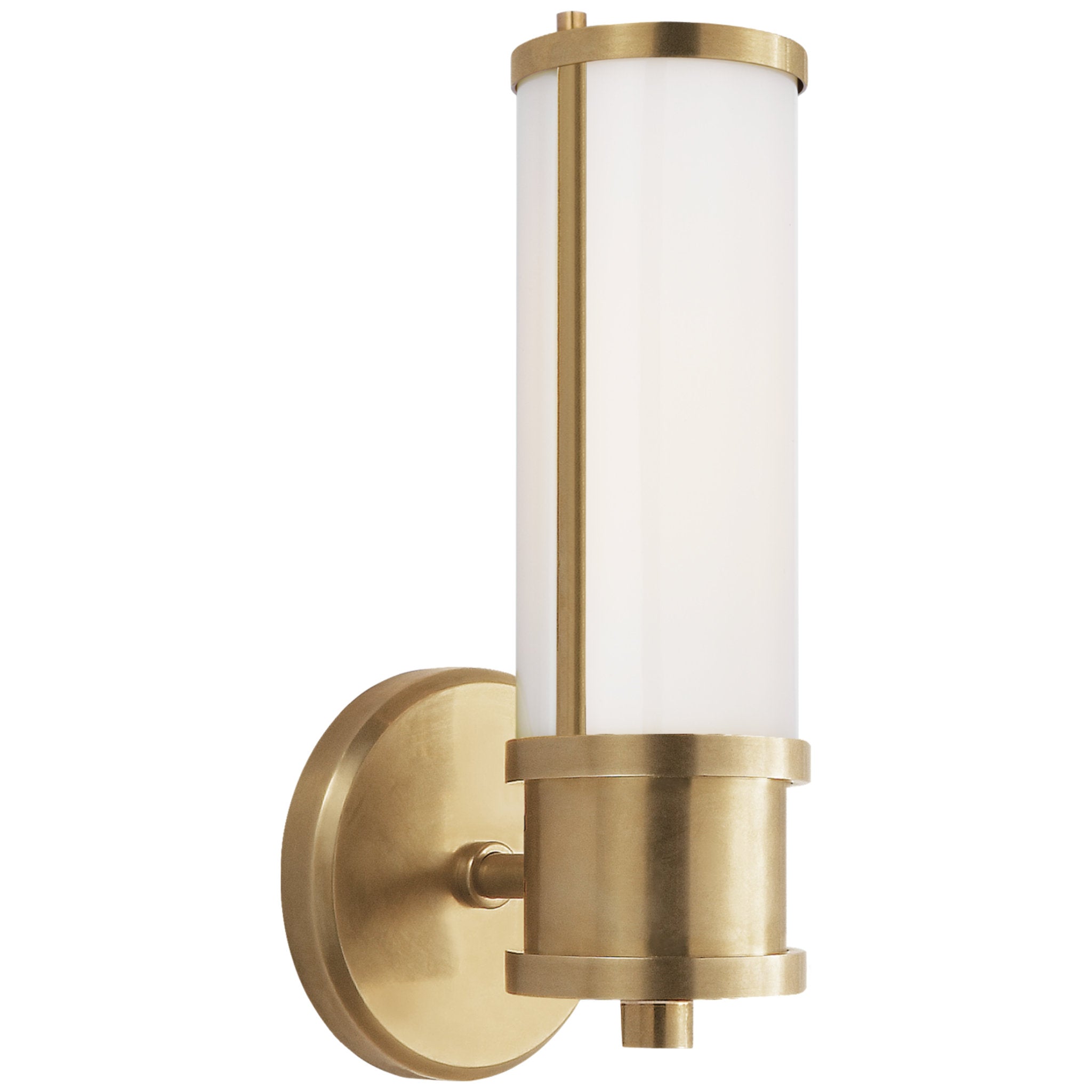 Ralph Lauren Lichfield Single Sconce in Natural Brass Wall Light W4.5" x H11.25"