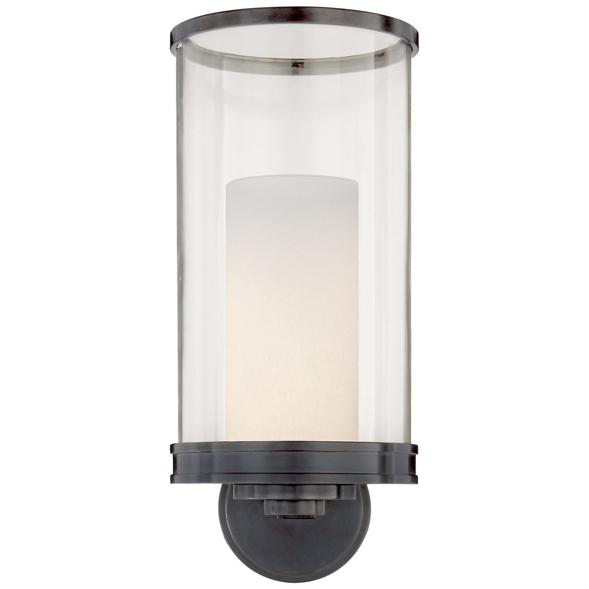 Ralph Lauren Modern Hurricane Sconce in Bronze W6" x H13" x E7.5"