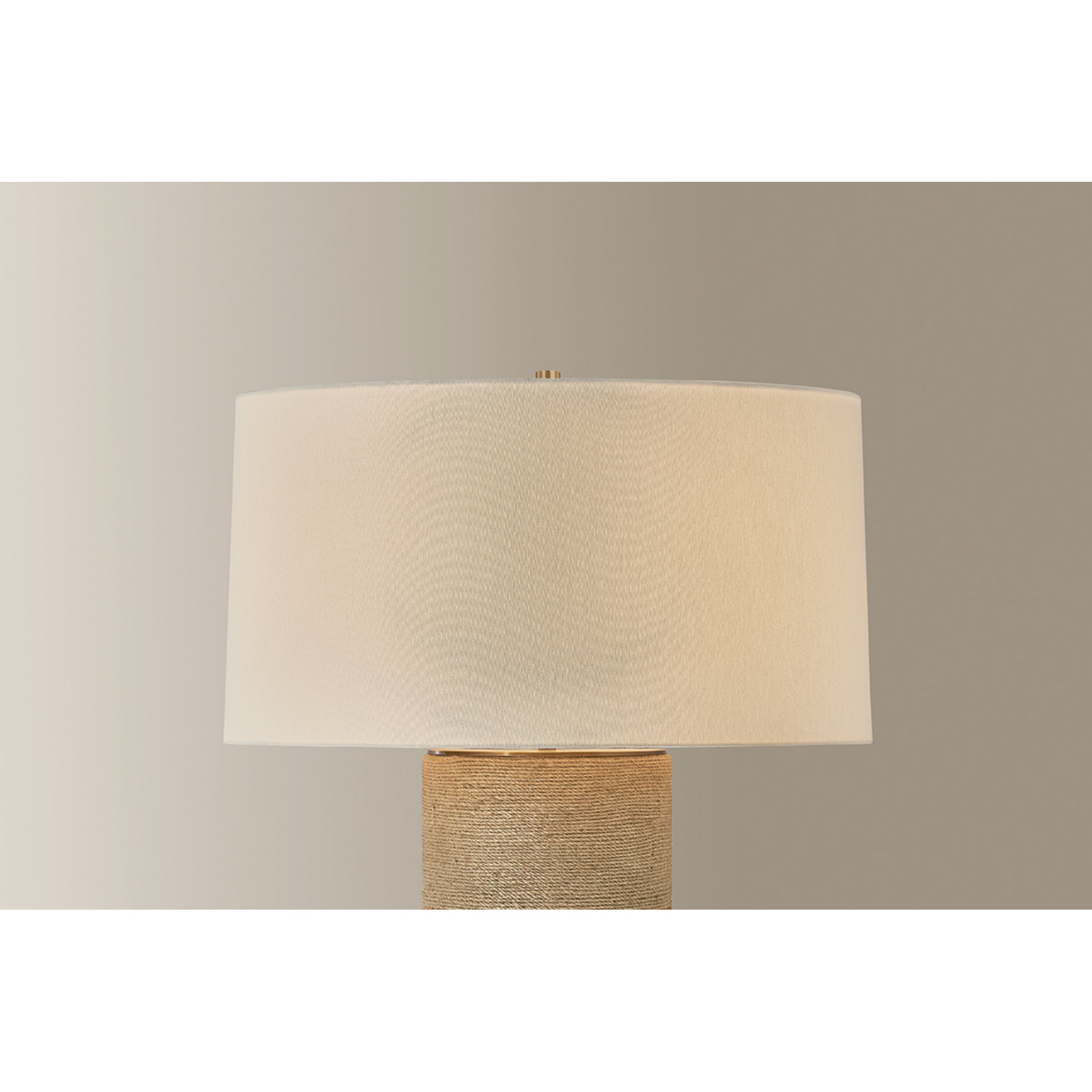 Roan 1-Light Floor Lamp in Patina Brass 26W x 65H