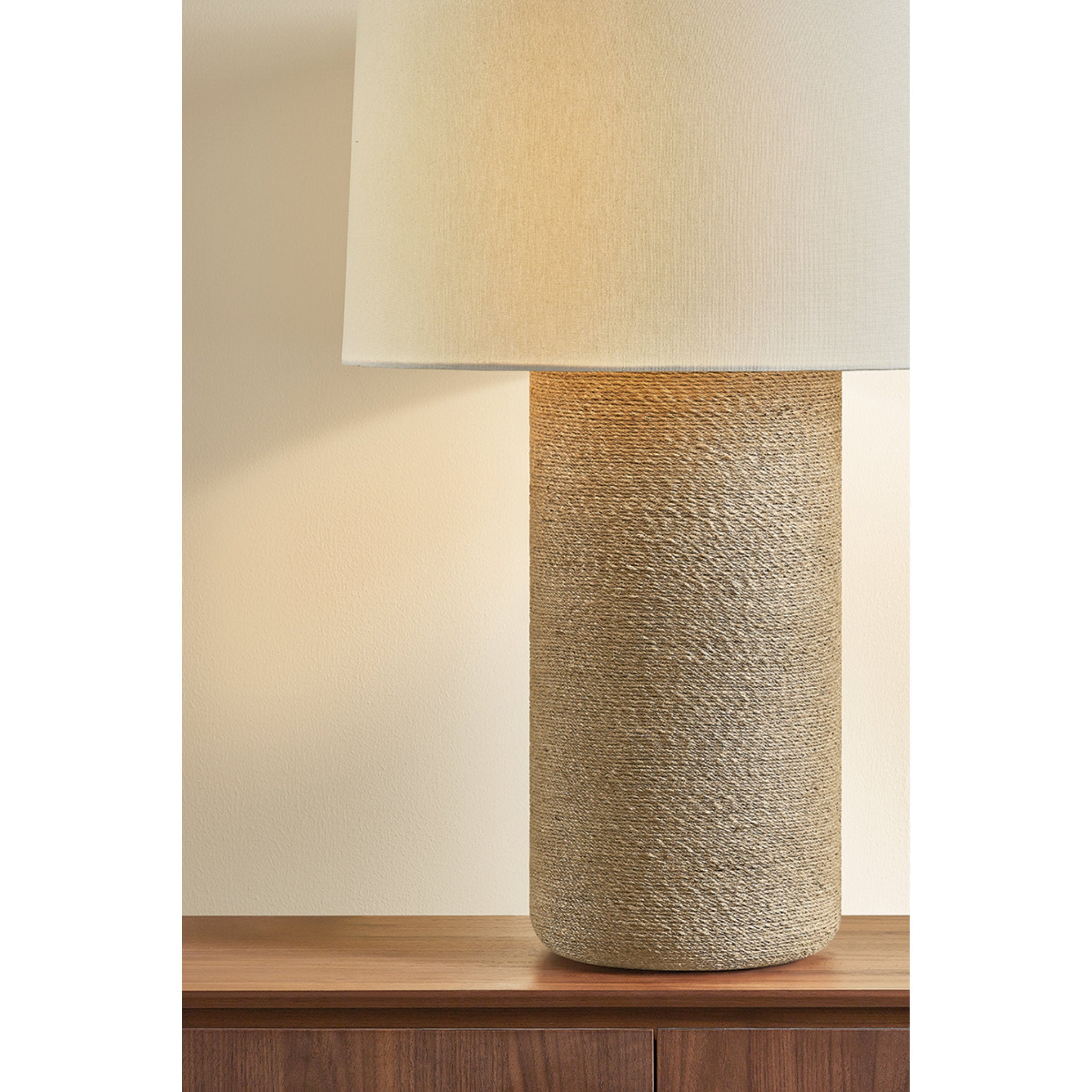 Roan 1-Light Table Lamp in Patina Brass 22W x 31H