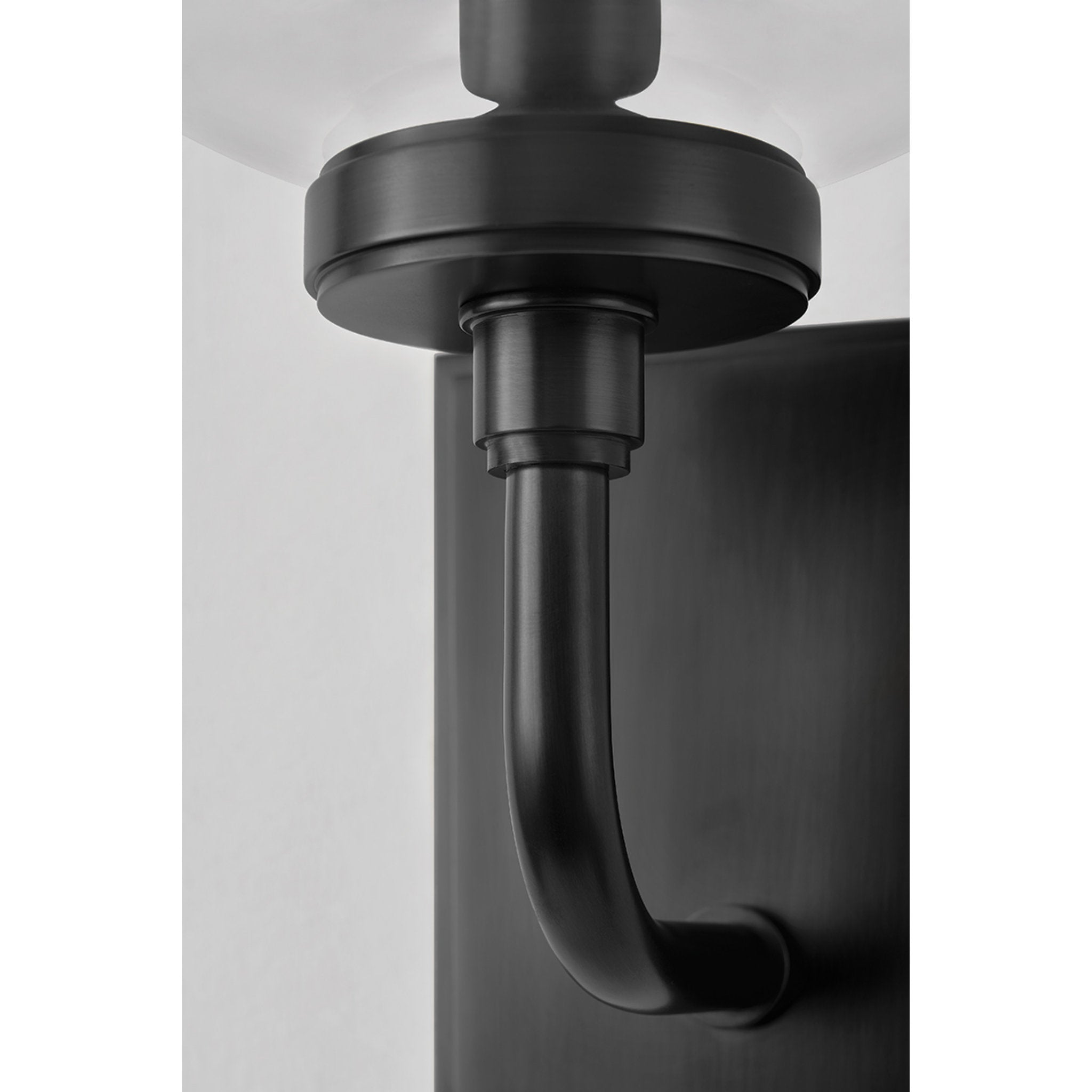 Rossman 1-Light Wall Sconce in Distressed Bronze 6.75W x 16.5H