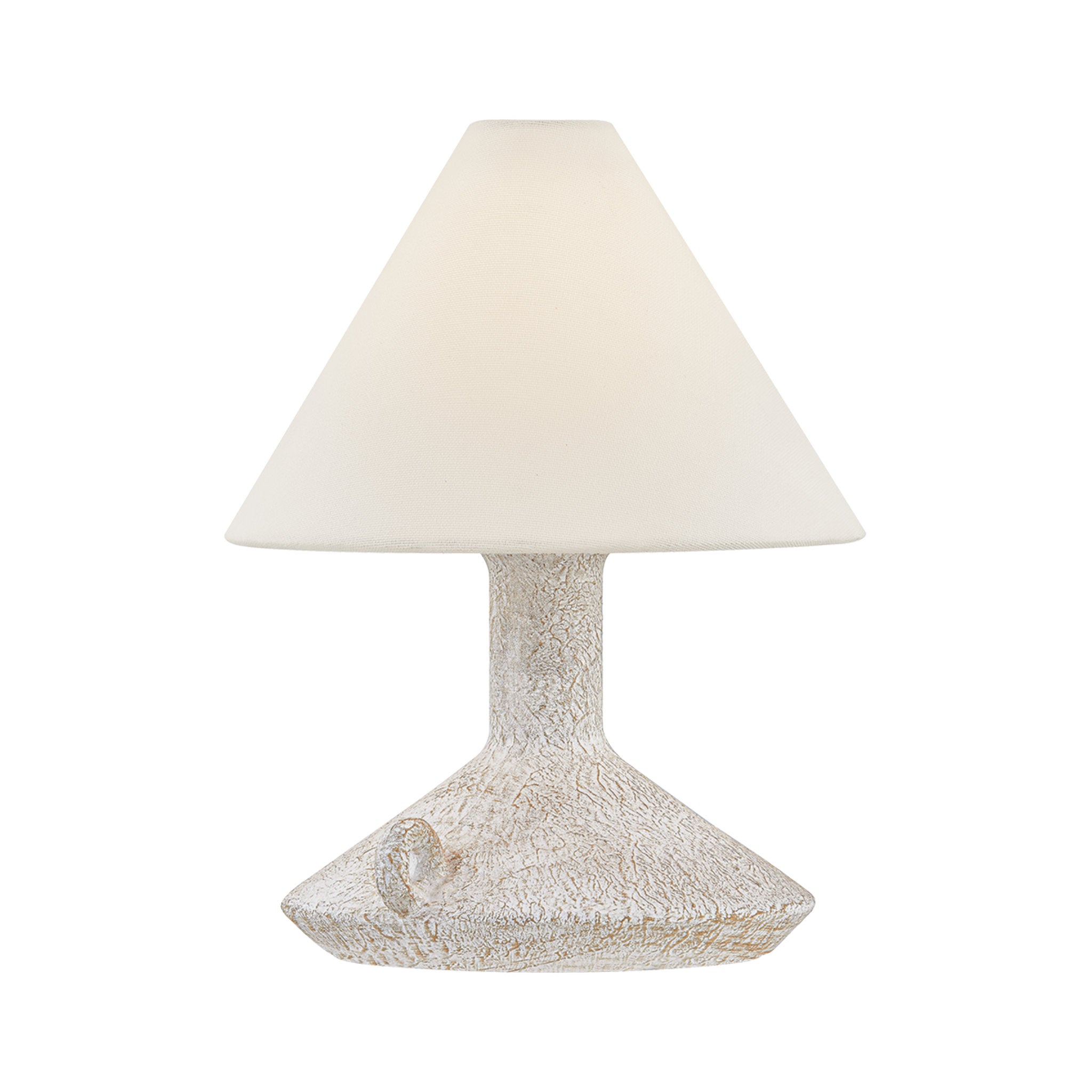 Passage 1-Light Rechargeable Table Lamp in Patina Brass by Lauren Liess 9W x 11.5H