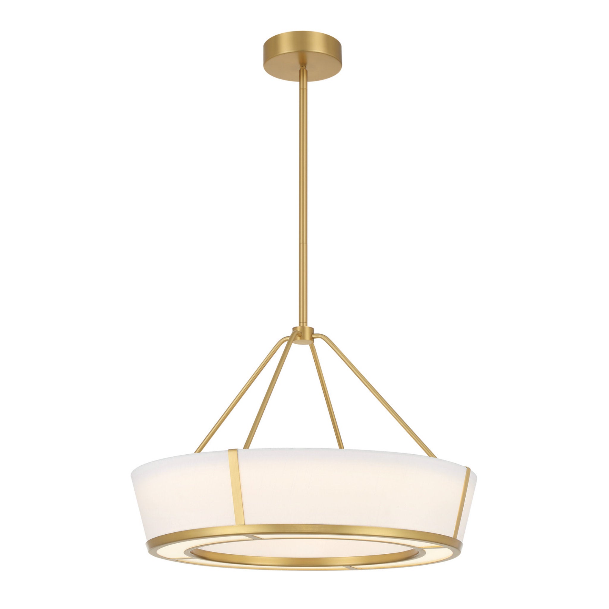 Royce 24.25'' Integrated LED Luxe Gold Pendant Gold 24.25"W x 16.25"H x 24.25"D