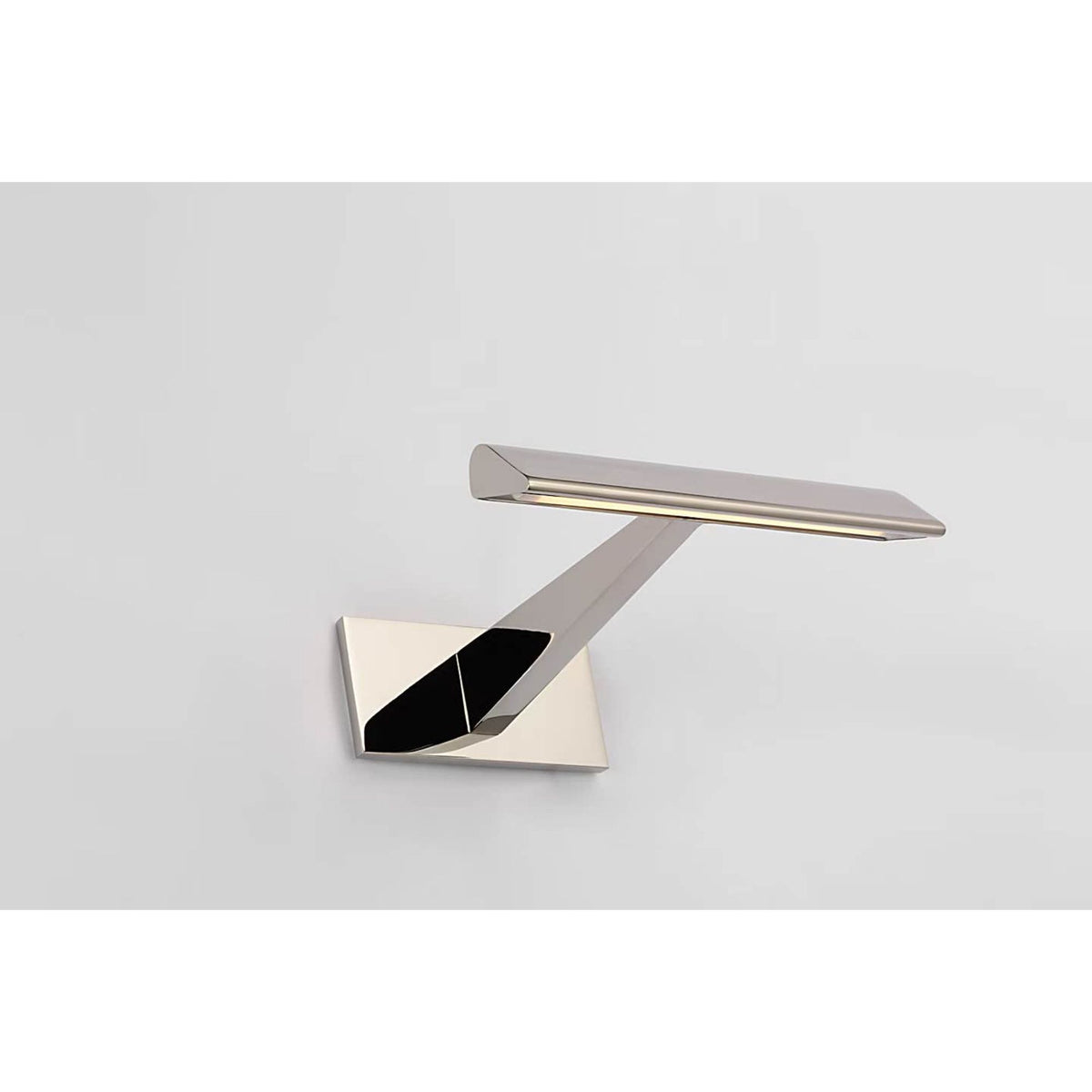 Ian K. Fowler Petrel 8" Picture Light in Polished Nickel W8" x H2.5" x E8.25"