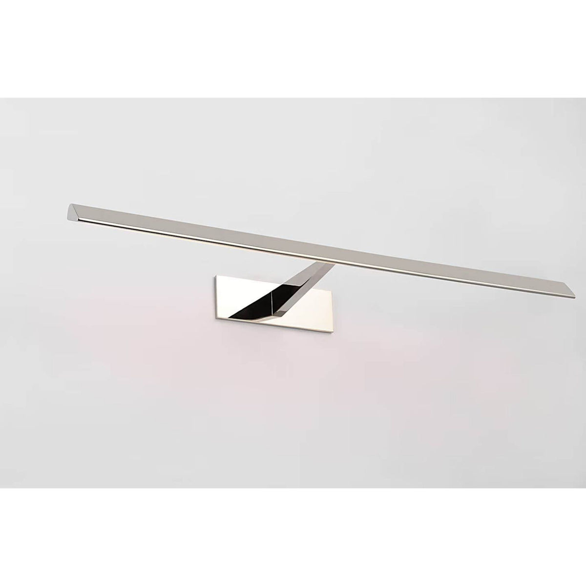 Ian K. Fowler Petrel 30" Picture Light in Polished Nickel W30" x H2.5" x E8.25"