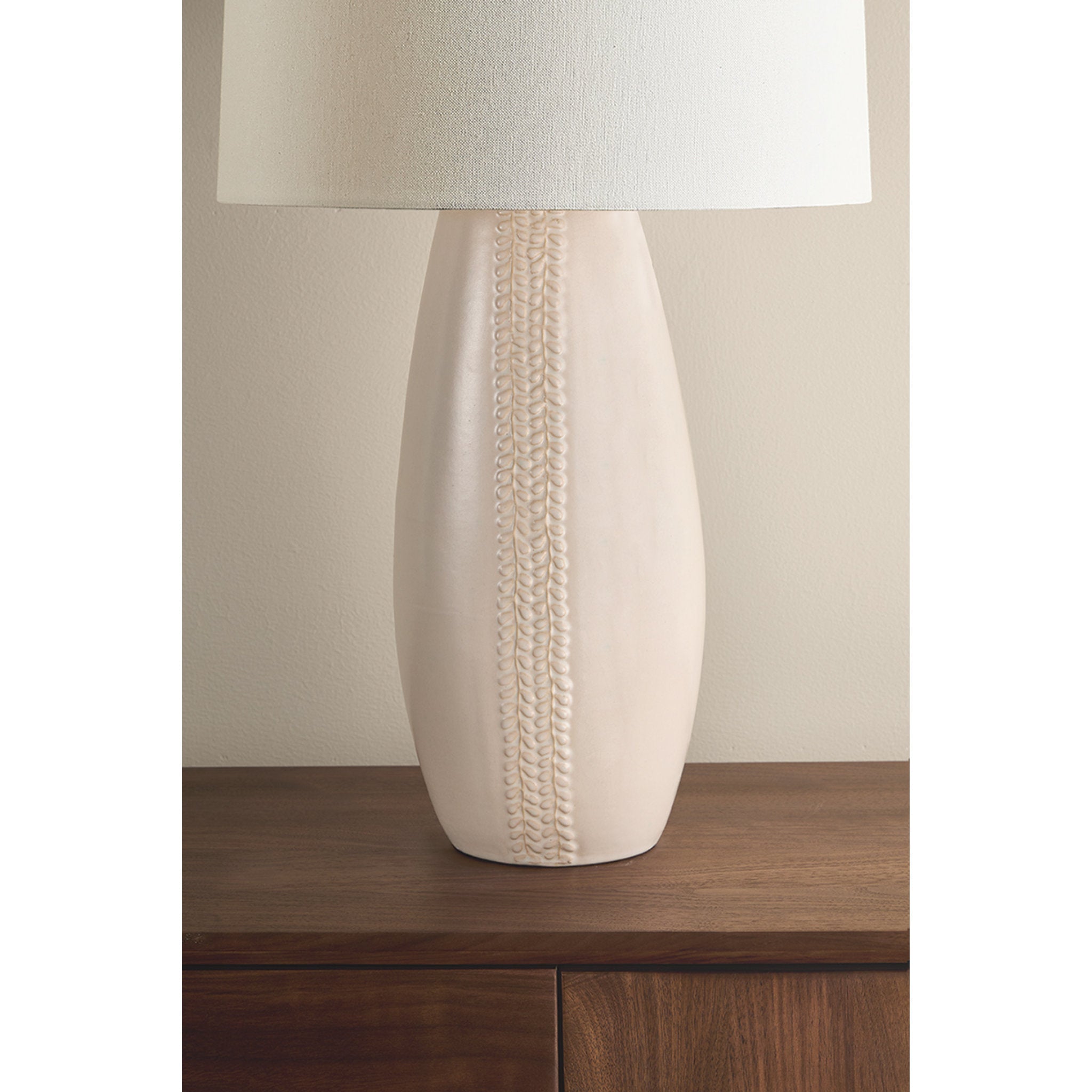 Shavani 1-Light Table Lamp in Aged Brass 14W x 26.5H