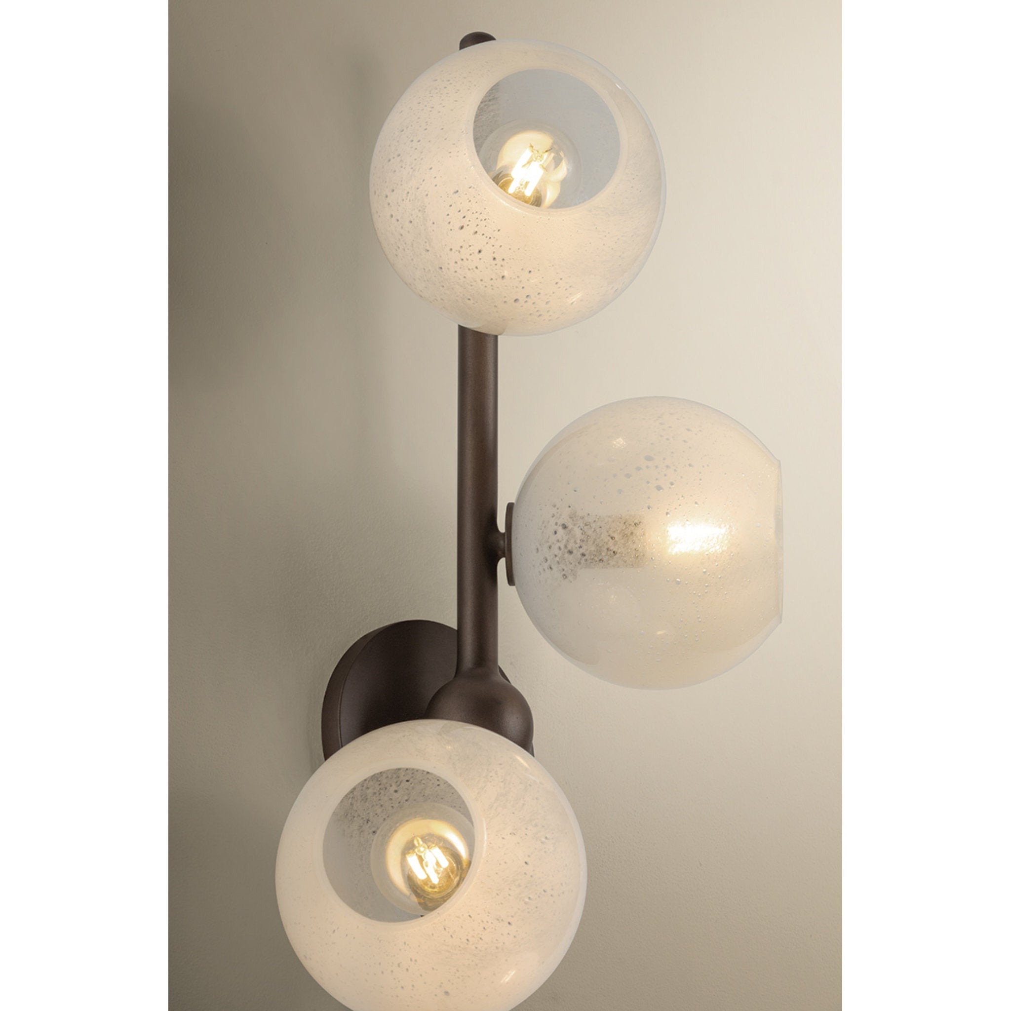 Sonny 4-Light Wall Sconce in Bronze Leaf 10.25W x 28H