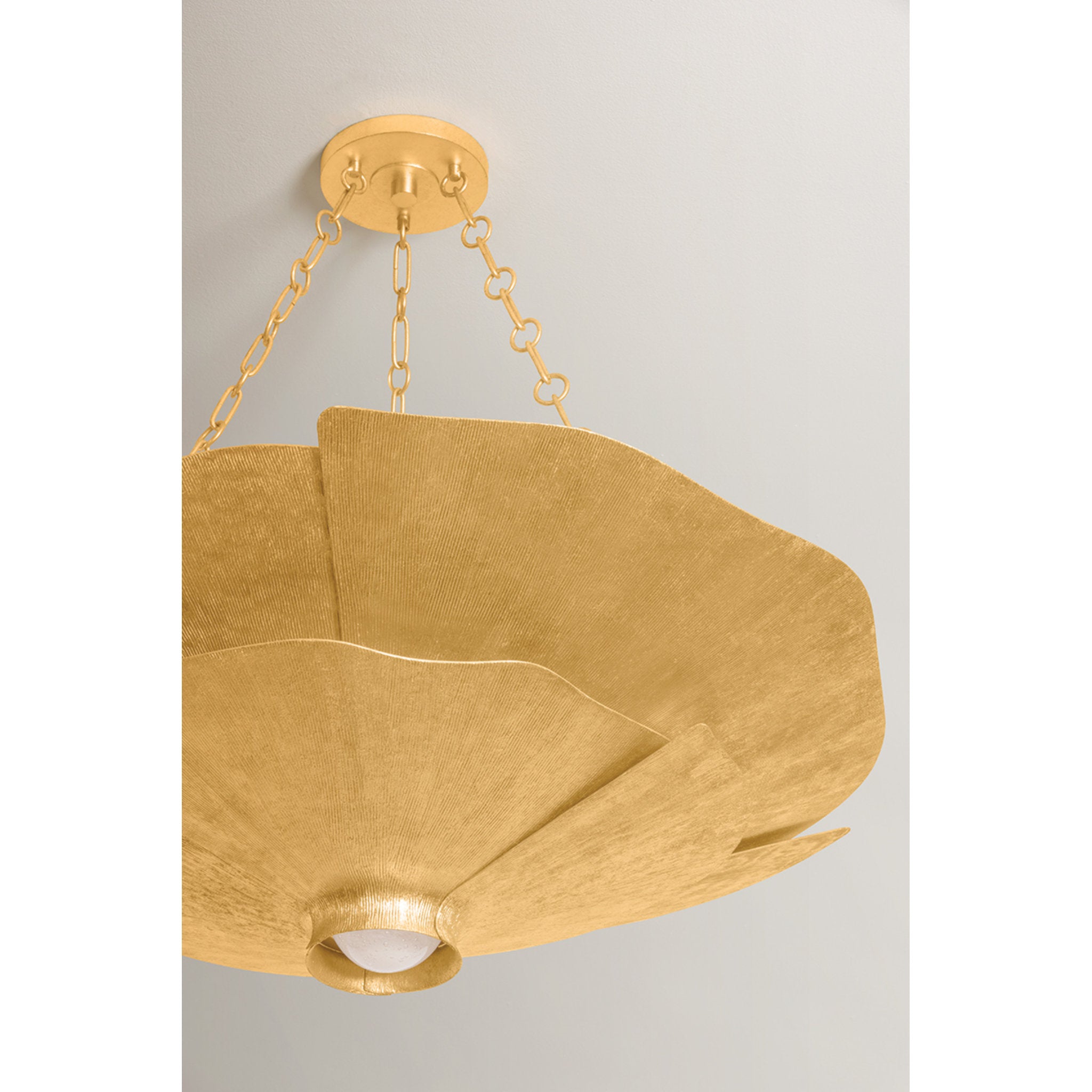 Spring Valley 5-Light Chandelier in Vintage Gold Leaf 36.5W x 11.75H