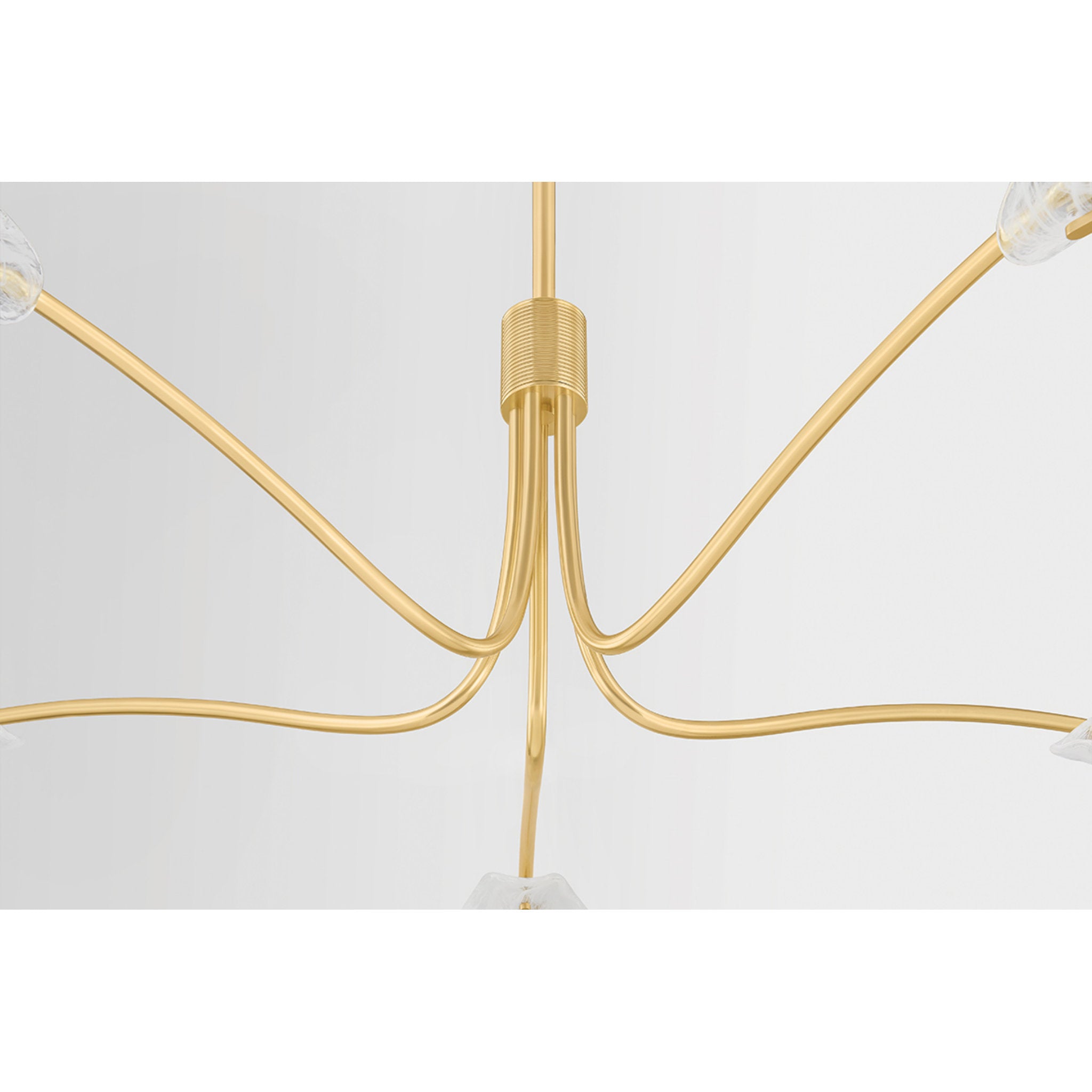 Tenafly 5-Light Chandelier in Aged Brass 56W x 12.25H