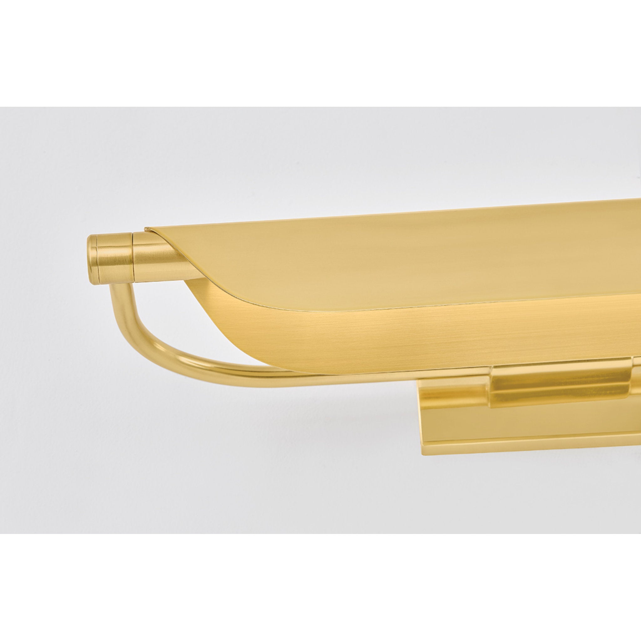 Tinwald 1-Light Picture Light in Aged Brass 19.25W x 3.75H