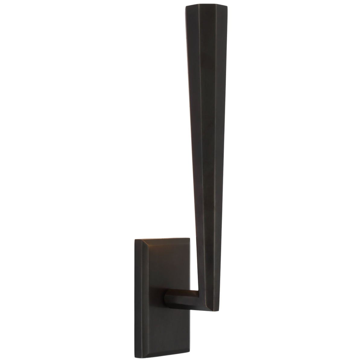 Thomas O'Brien Galahad Single Sconce in Bronze W3" x H14.5" x E4"