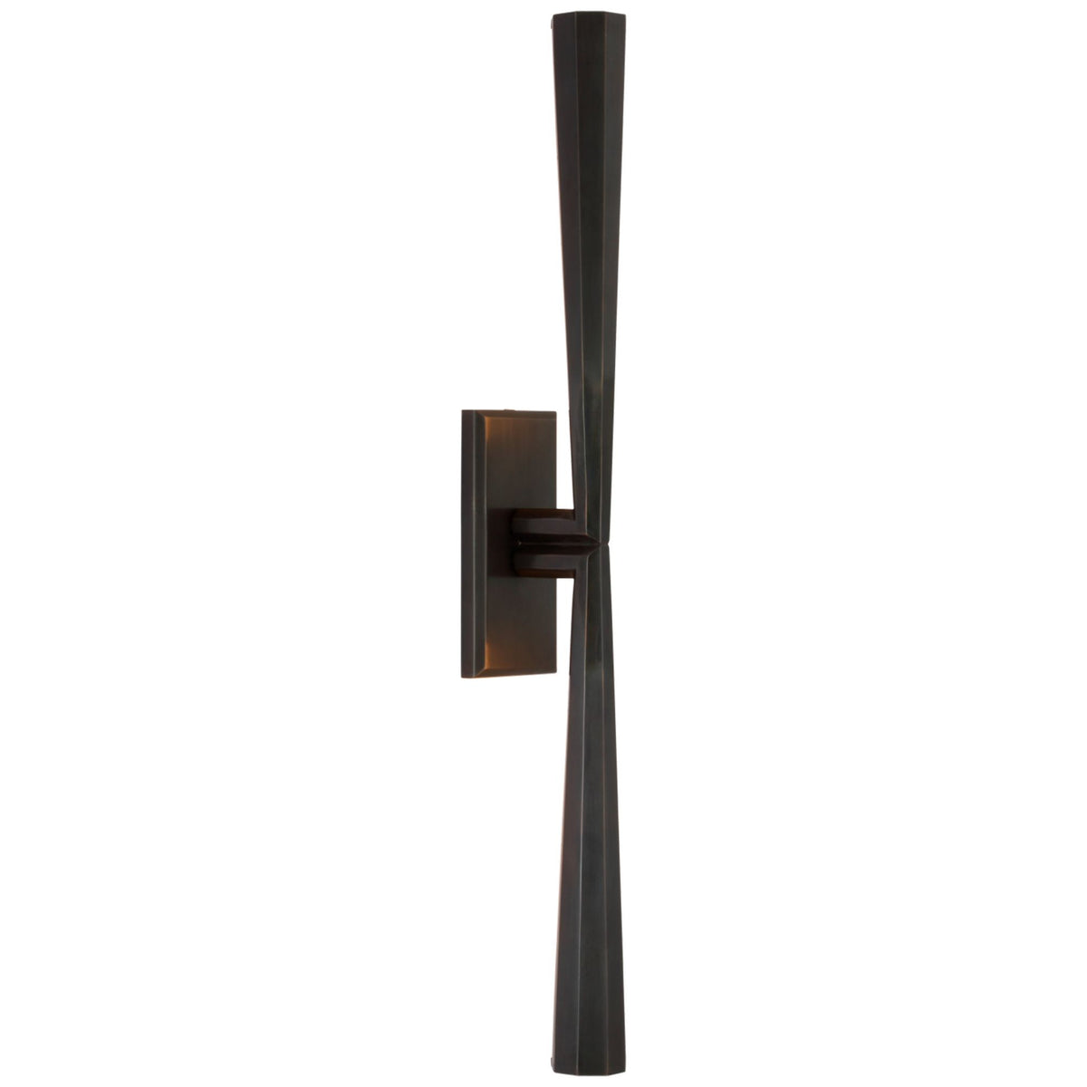 Thomas O'Brien Galahad Linear Sconce in Bronze W3" x H25" x E4"