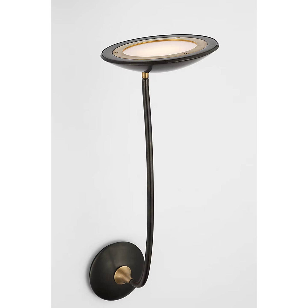 Thomas O'Brien Keira Large Sconce in Bronze and Hand-Rubbed Antique Brass W8" x H23" x E13.25"