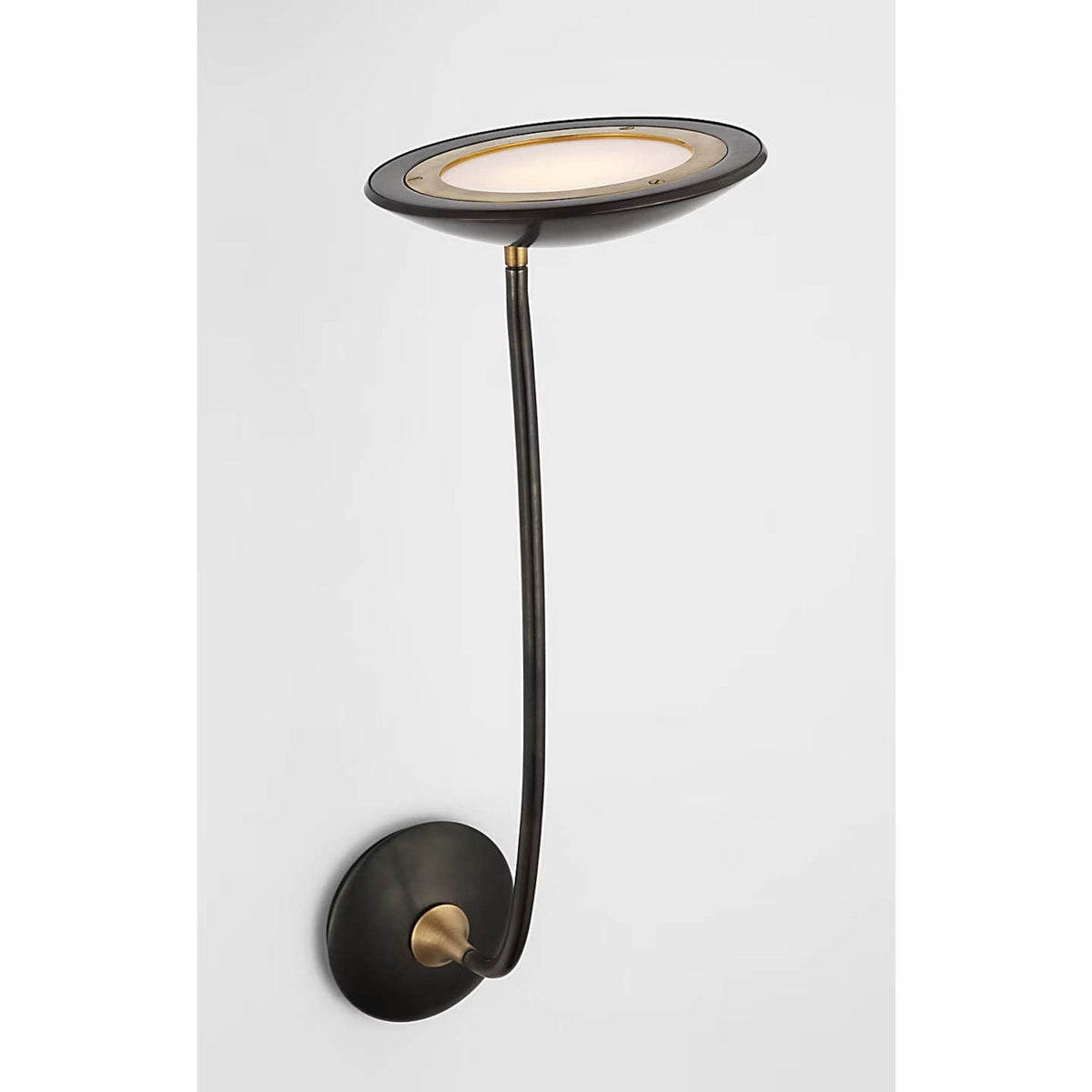 Thomas O'Brien Keira Large Sconce in Bronze and Hand-Rubbed Antique Brass W8" x H23" x E13.25"