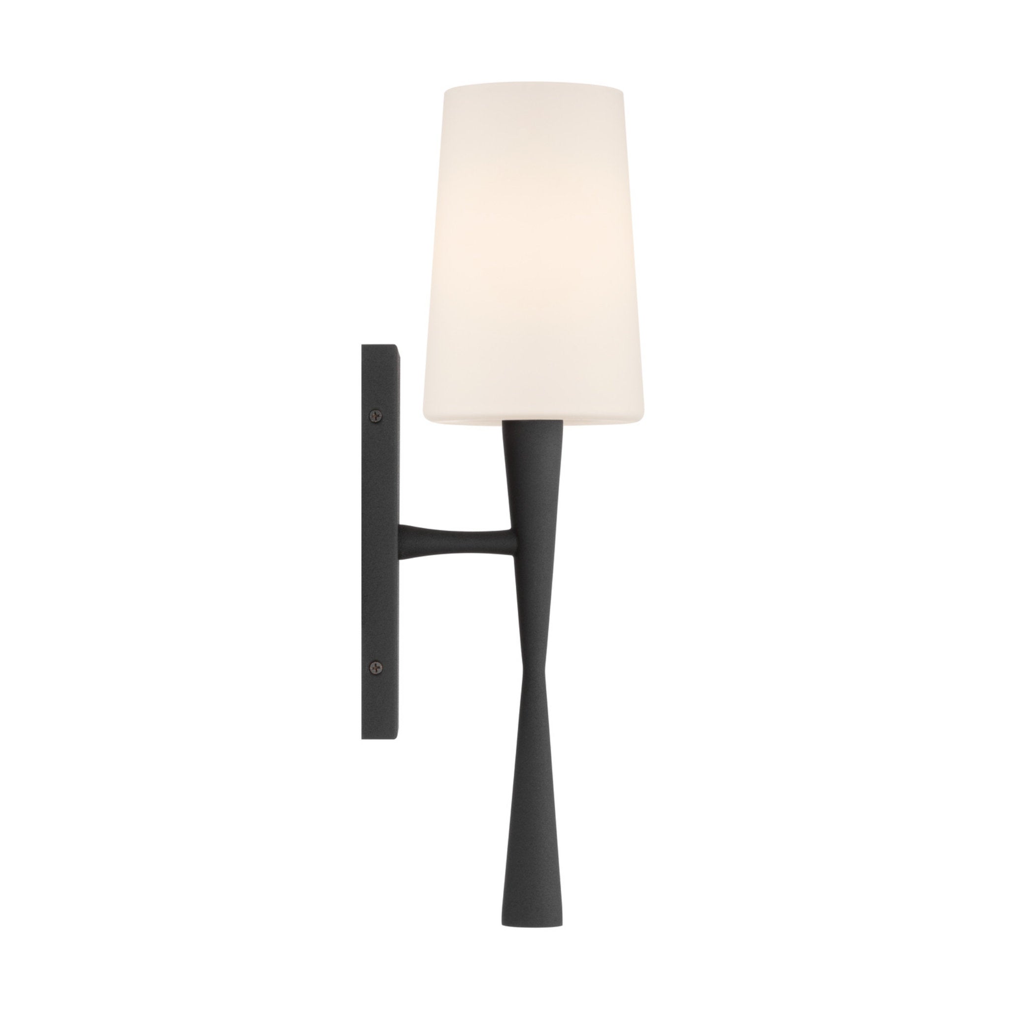 Trenton 5'' Black Forged Sconce Black 5"W x 18.5"H x 6.5"D