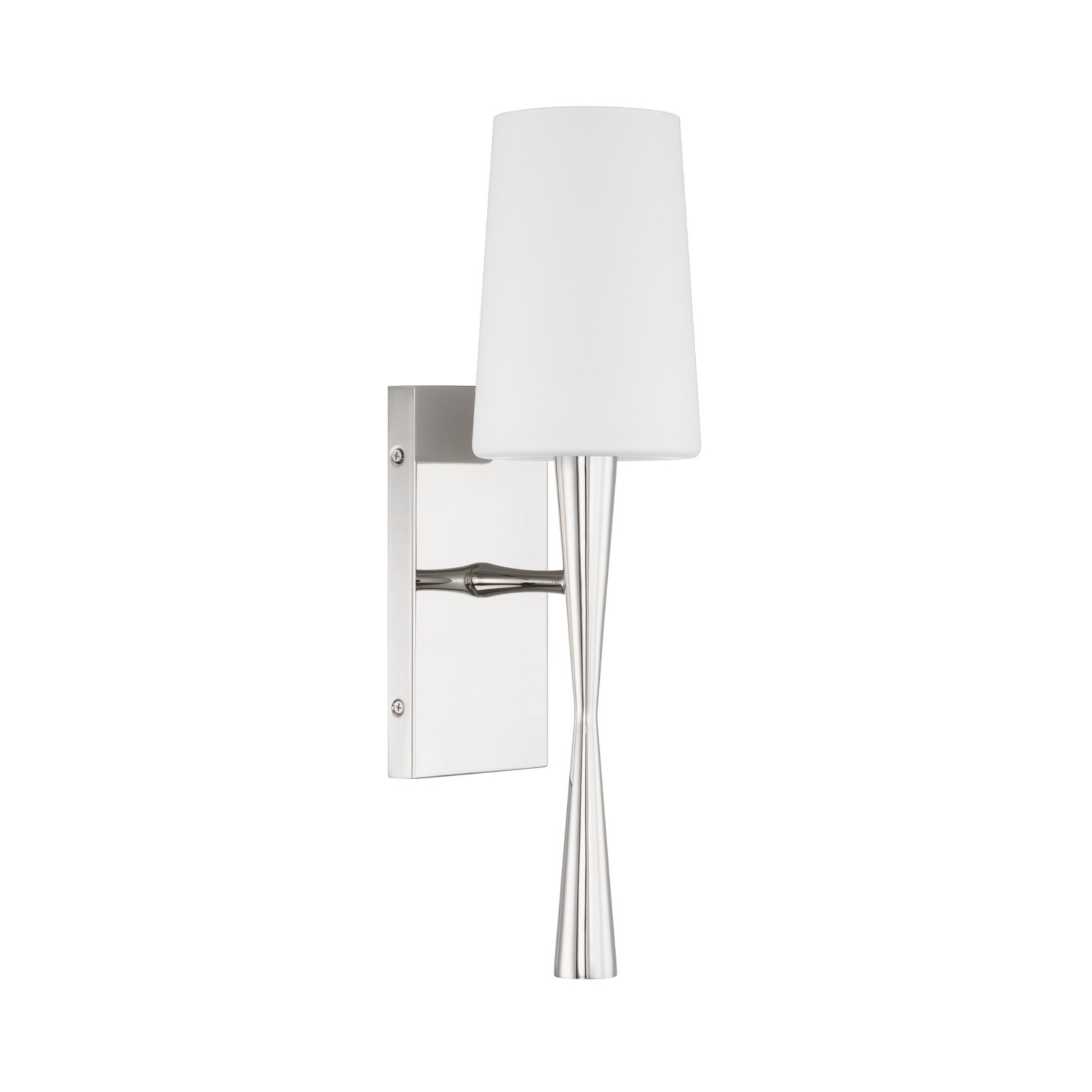 Trenton 5'' Polished Nickel Sconce Silver 5"W x 18.5"H x 6.5"D
