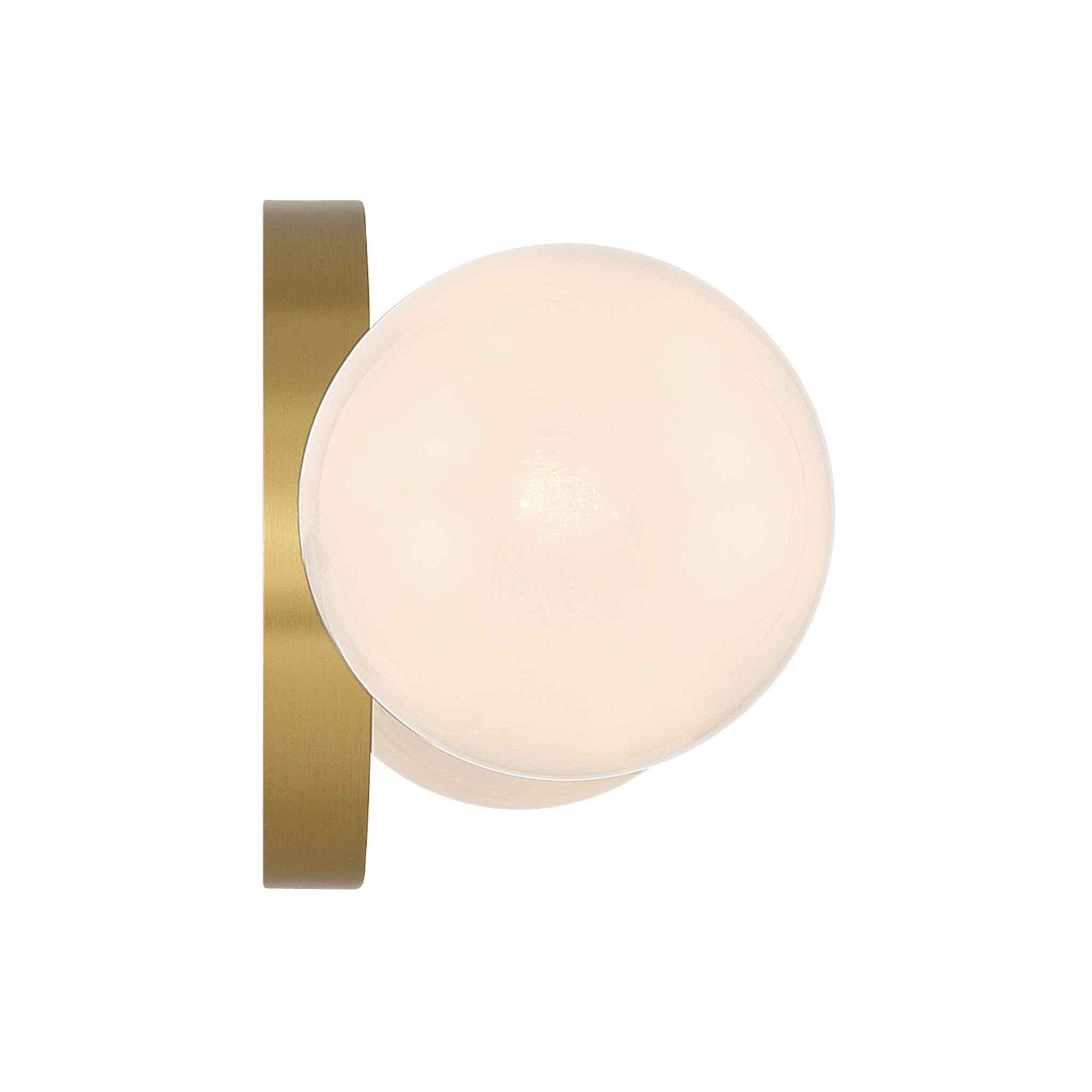 Terrell 17.75'' LED Luxe Gold Bathroom Vanity Gold 17.75"W x 5"H x 4.25"D