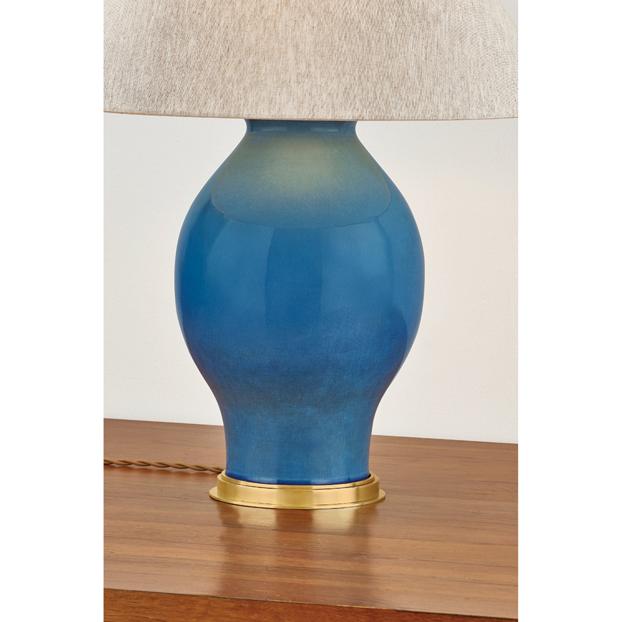 Westhorpe 1-Light Table Lamp in Aged Brass by Mark D. Sikes 21.5W x 28.5H