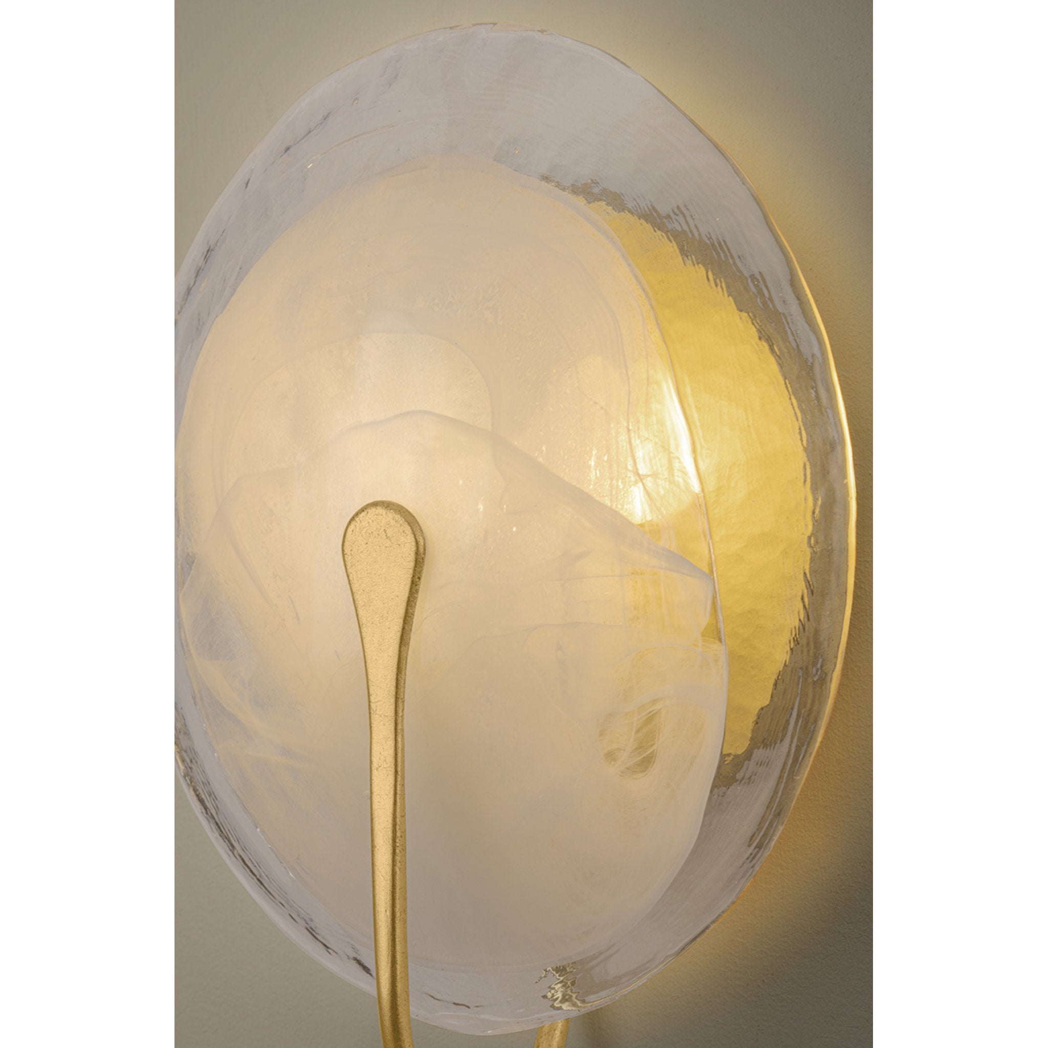 Valley 1-Light Wall Sconce in Vintage Gold Leaf 9.25W x 12.25H