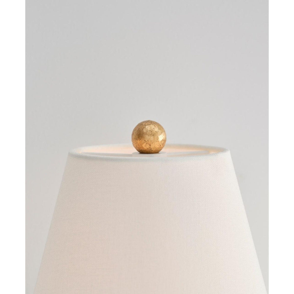 Chapman & Myers Aiden Large Tail Sconce in Gilded Iron with Linen Shade W8.5" x H32" x E8.75"