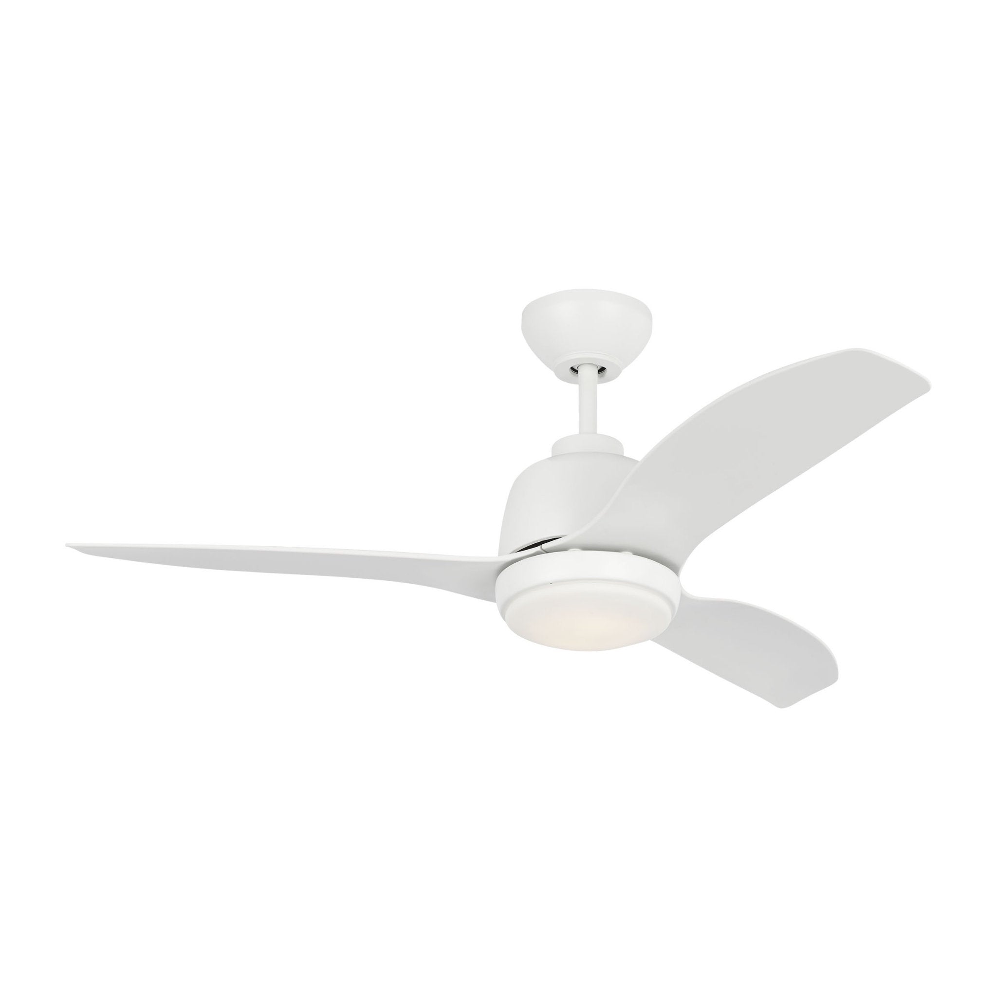 Avila Coastal 44 LED - Matte White in Matte White w/ Matte White Blade D:44'' H:15 3/16''