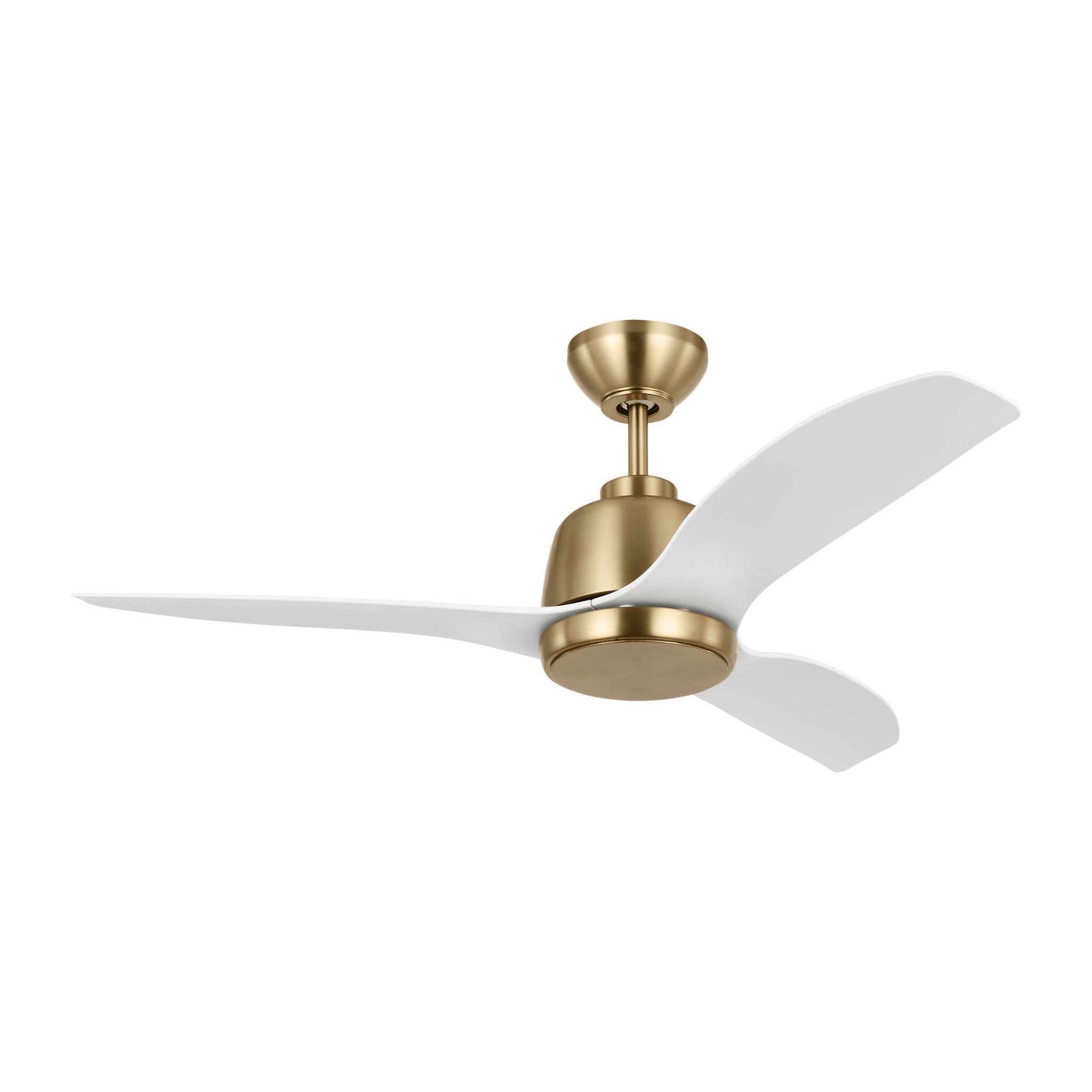 Avila 44 LED - Satin Brass in Satin Brass w/ Matte White ABS Blade D:44'' H:15 3/16''