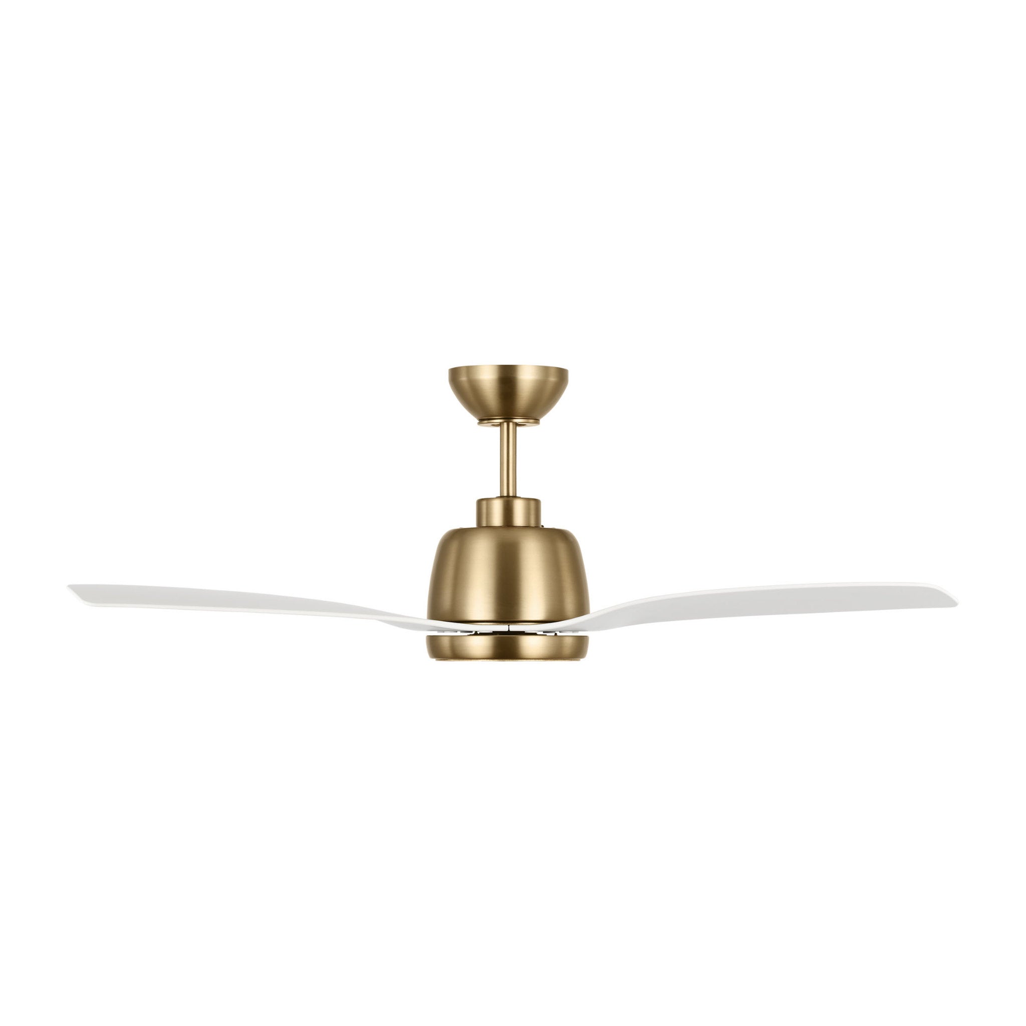 Avila 44 LED - Satin Brass in Satin Brass w/ Matte White ABS Blade D:44'' H:15 3/16''