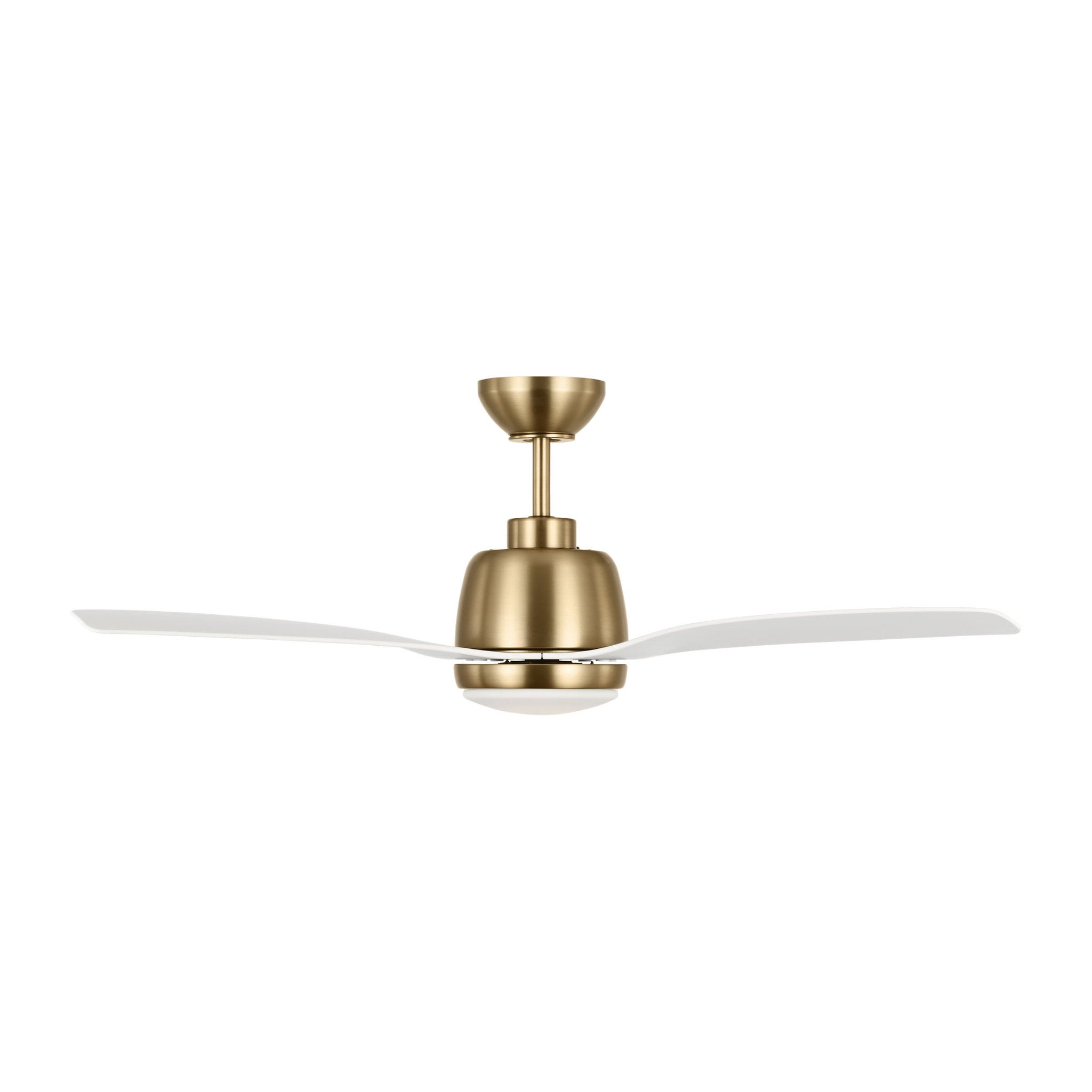 Avila 44 LED - Satin Brass in Satin Brass w/ Matte White ABS Blade D:44'' H:15 3/16''