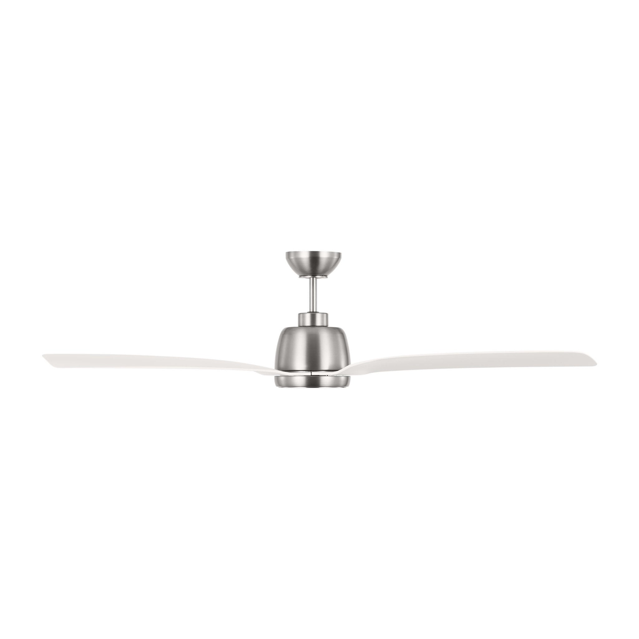 Avila 60 LED - Brushed Steel in Brushed Steel w/ Silver Blade D:60'' H:15 13/32''