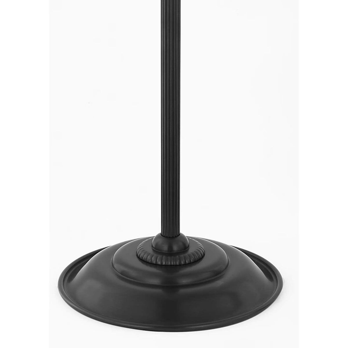 Amber Lewis Soren 53" Floor Lamp in Bronze with Silk Pleated Shade W18" x H53.5"