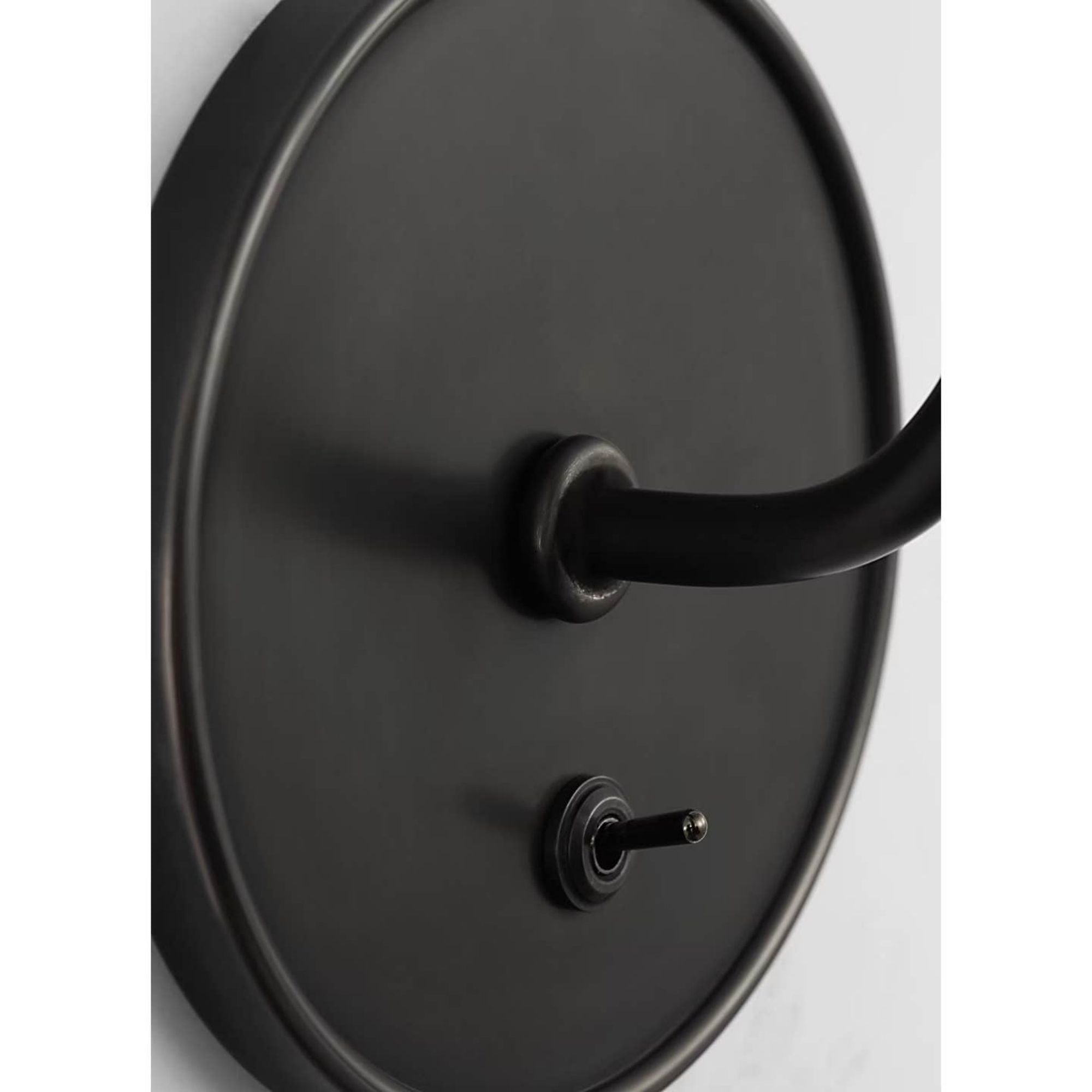 Amber Lewis Malia 14" Arched Wall Light in Bronze with Bronze Shade W8" x H13.75" x E14"