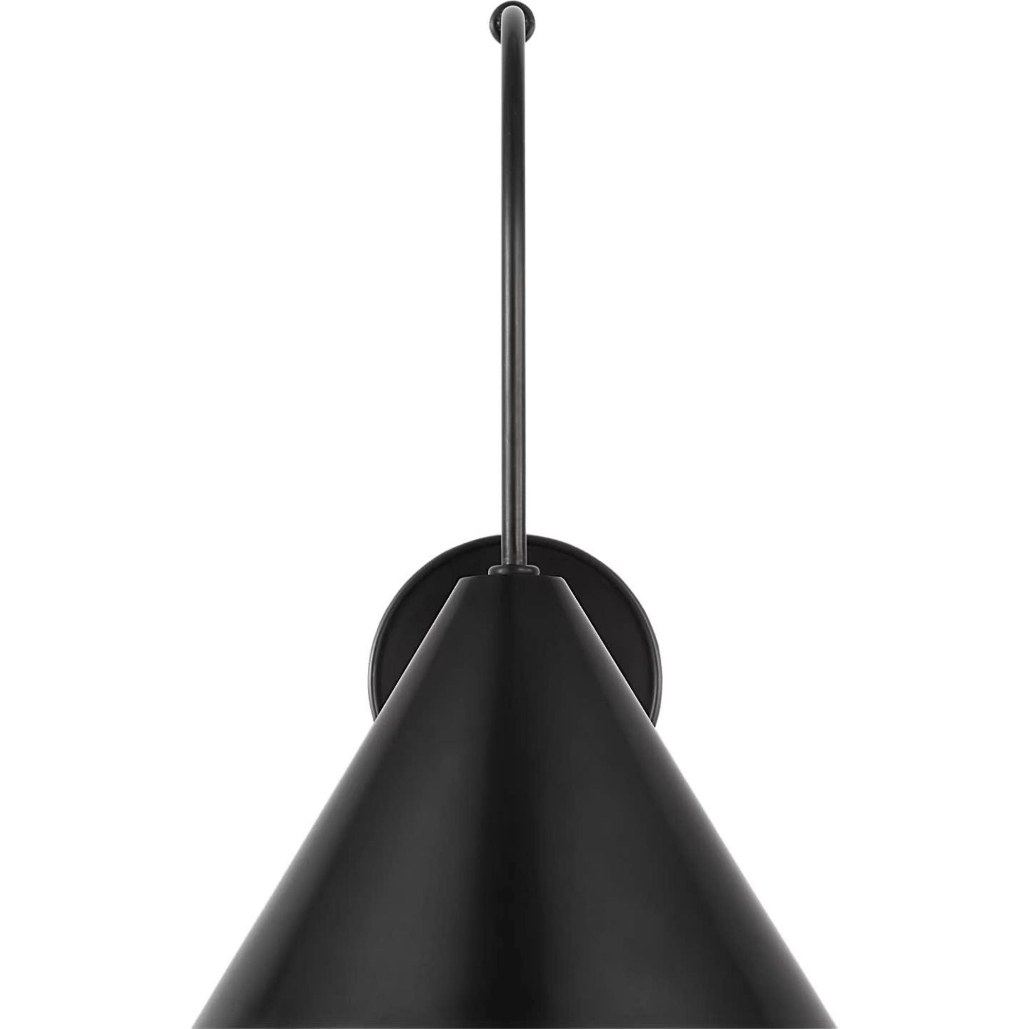 Amber Lewis Malia 14" Arched Wall Light in Bronze with Bronze Shade W8" x H13.75" x E14"