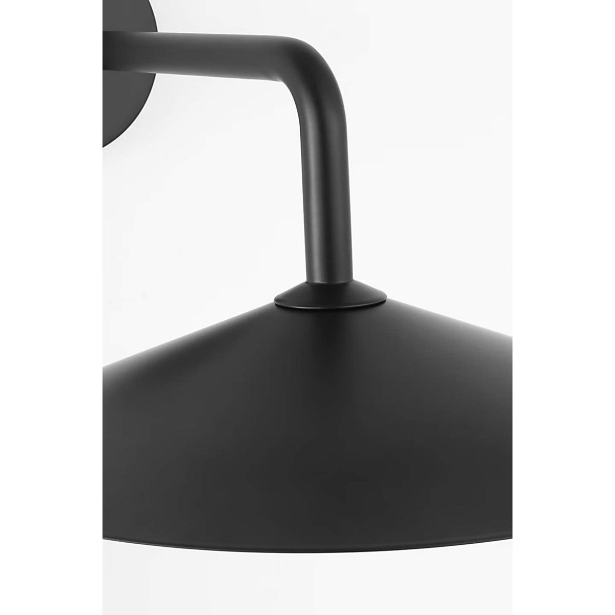 Amber Lewis Ponce 9" Sconce in Modern Iron with Modern Iron Shade W13" x H8.5" x E17"