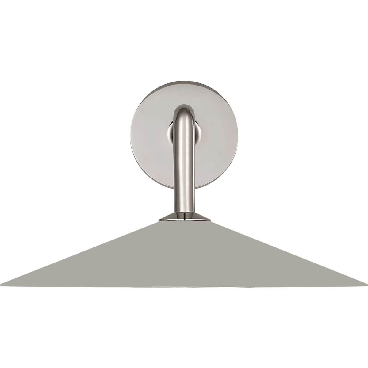 Amber Lewis Ponce 9" Sconce in Polished Nickel with Polished Nickel Shade W13" x H8.5" x E17"