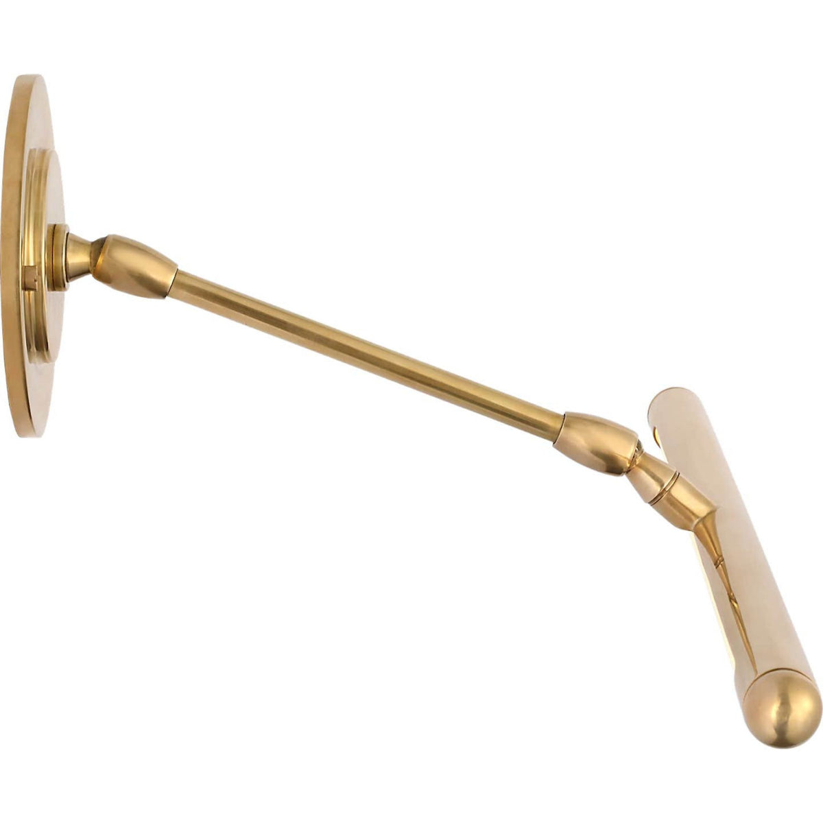Amber Lewis Emery 18" Picture Light in Hand-Rubbed Antique Brass W18" x H4.5" - 7" x E10.25"