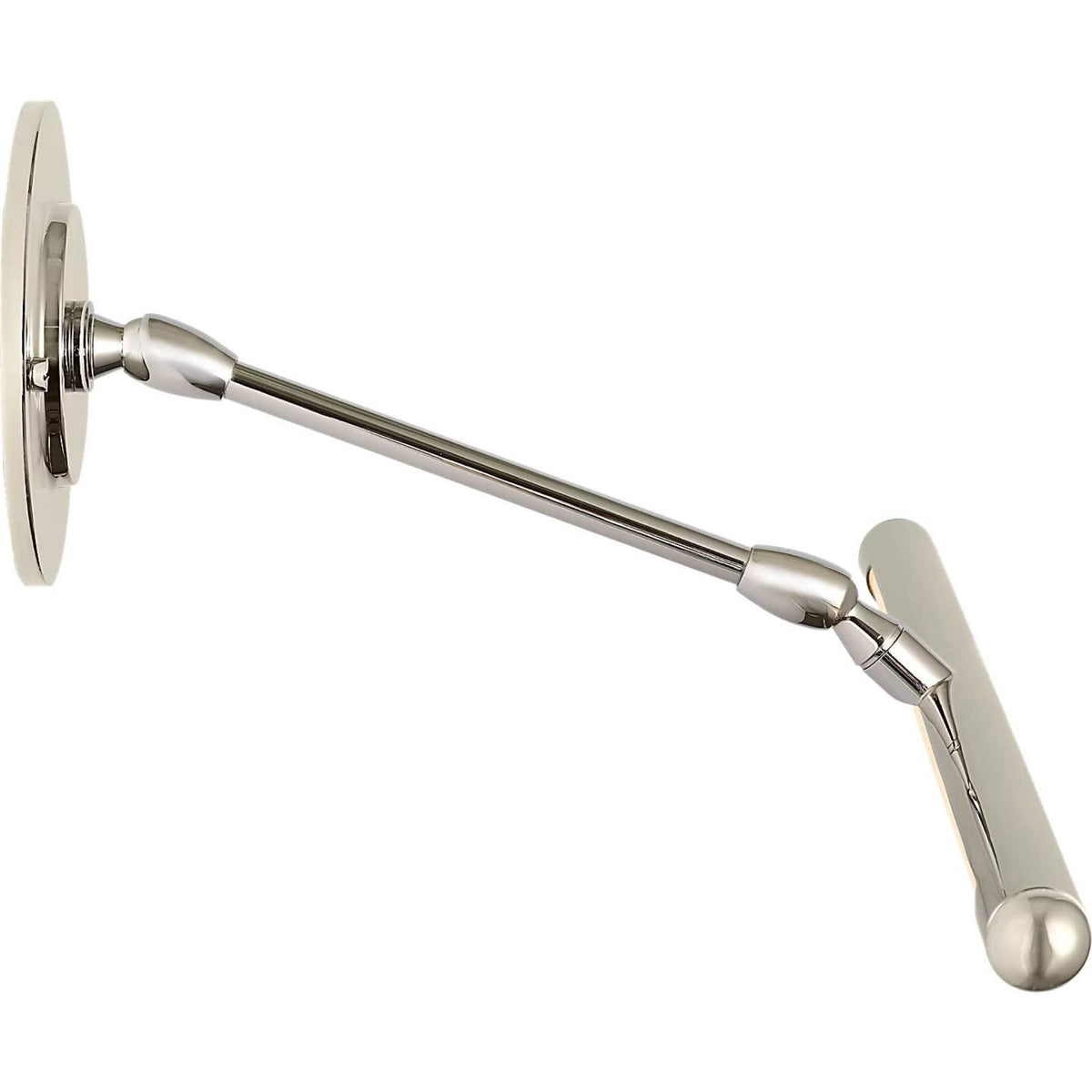Amber Lewis Emery 18" Picture Light in Polished Nickel W18" x H4.5" - 7" x E10.25"