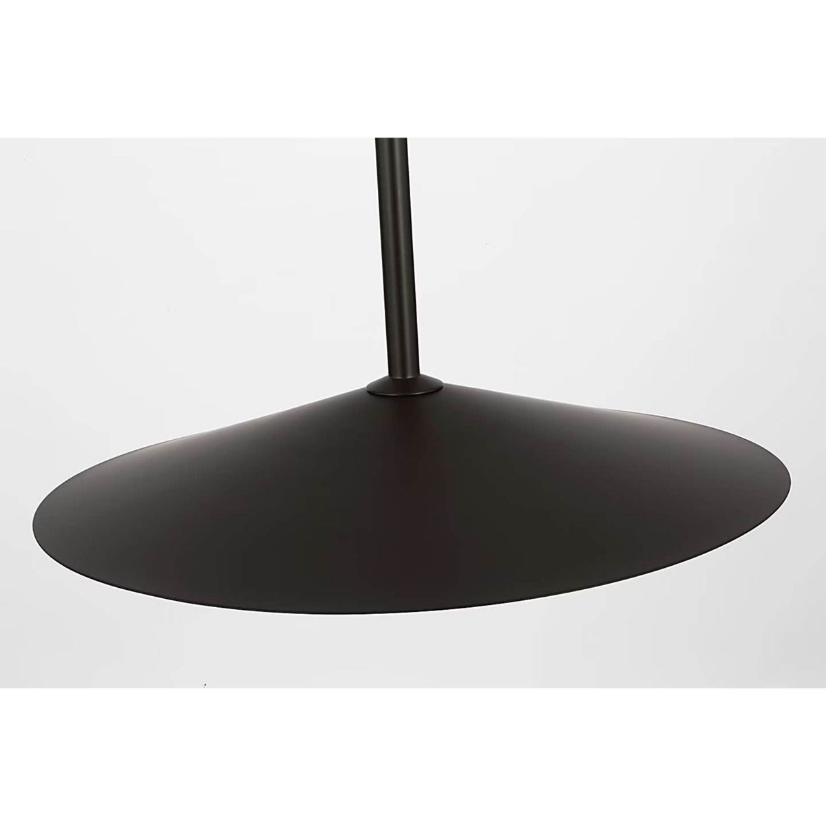 Amber Lewis Ponce 18" Pendant in Modern Iron with Modern Iron Shade W18"