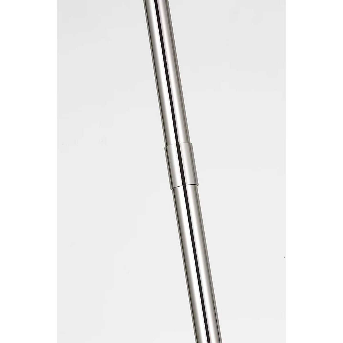 Amber Lewis Ponce 18" Pendant in Polished Nickel with Milk White Glass Shade W18"
