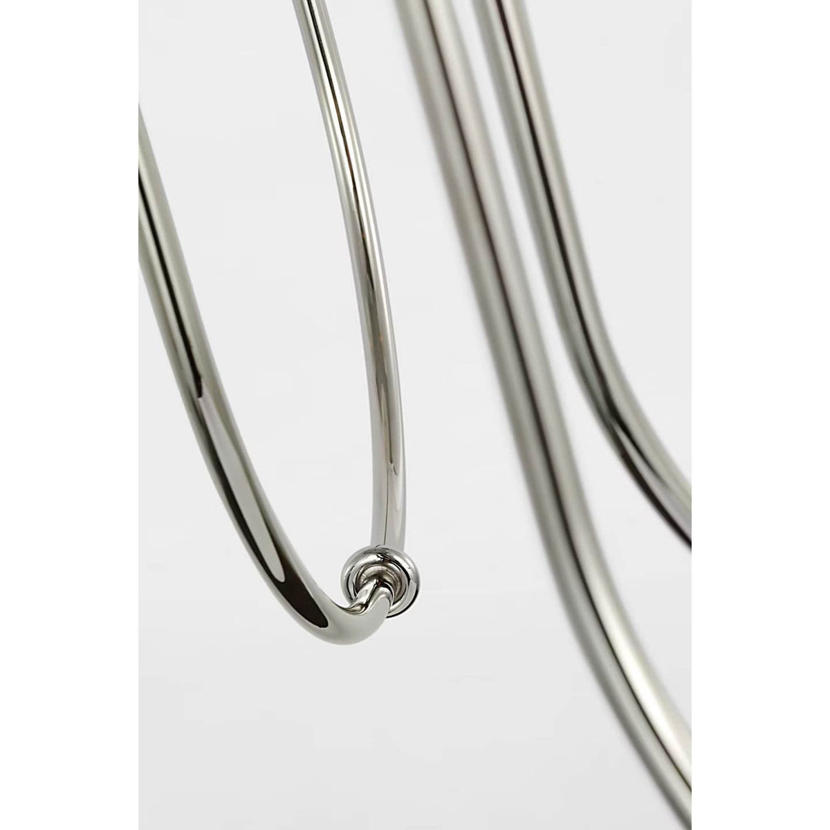 Amber Lewis Ingela 36" Chandelier in Polished Nickel with Silk Pleat Shades W36" x H23.5"