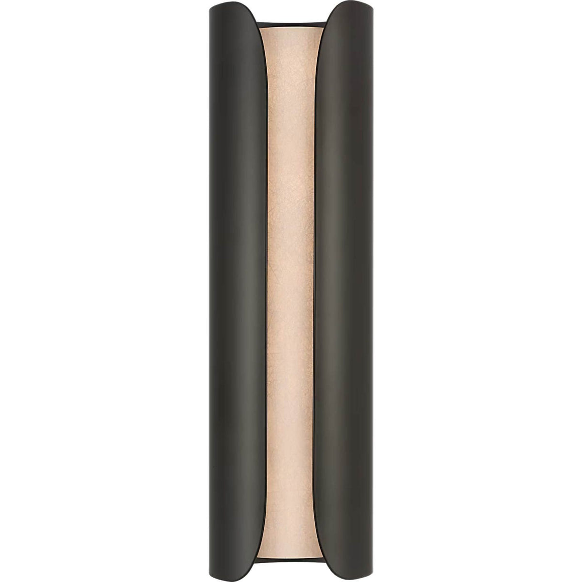 Anne-Marie Barton Armise 18" Sconce in Matte Carbon with Nova Frost W5.25" x H18" x E6.25"