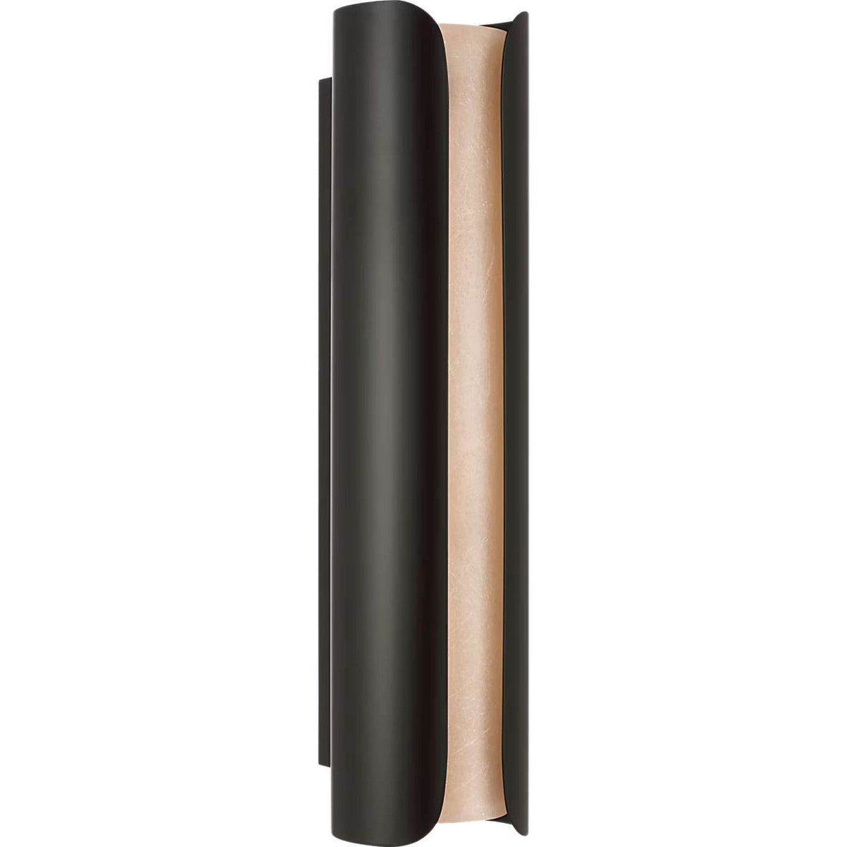 Anne-Marie Barton Armise 29" Sconce in Matte Carbon with Nova Frost W7" x H29" x E7.75"