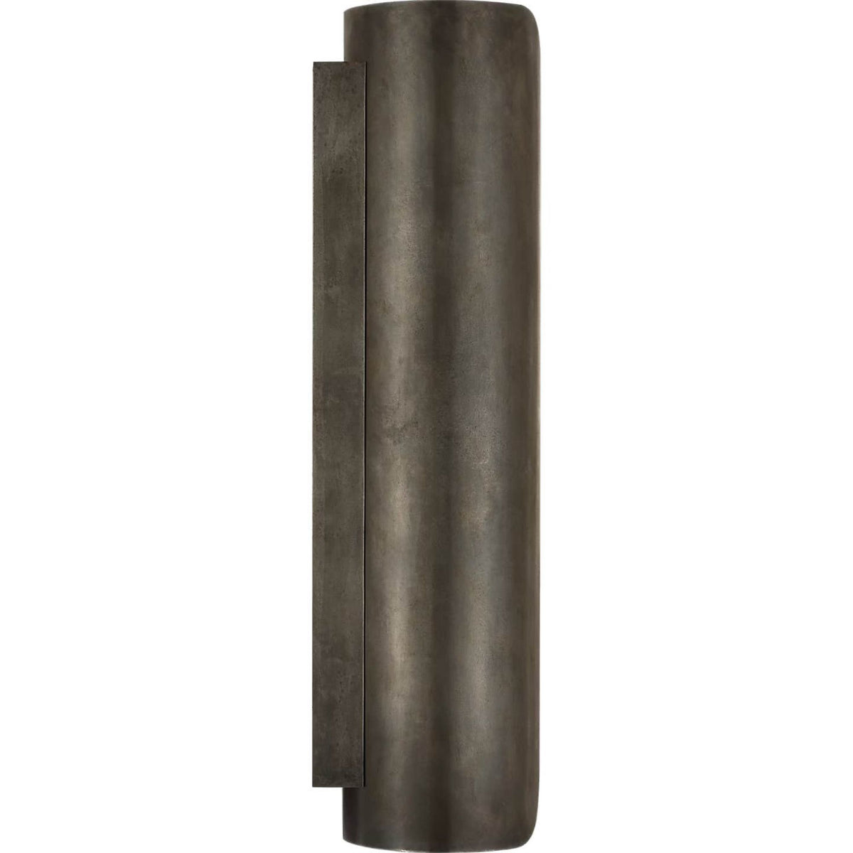 Anne-Marie Barton Armise 29" Sconce in Mottled Pewter with Alabaster W7" x H29" x E7.75"