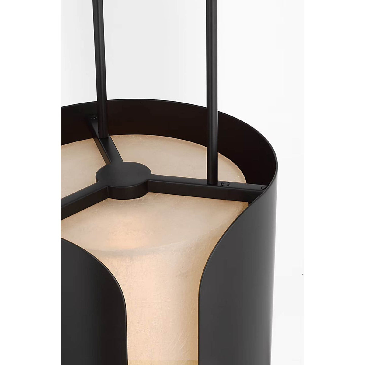 Anne-Marie Barton Armise 11" Pendant in Matte Carbon with Nova Frost W11"