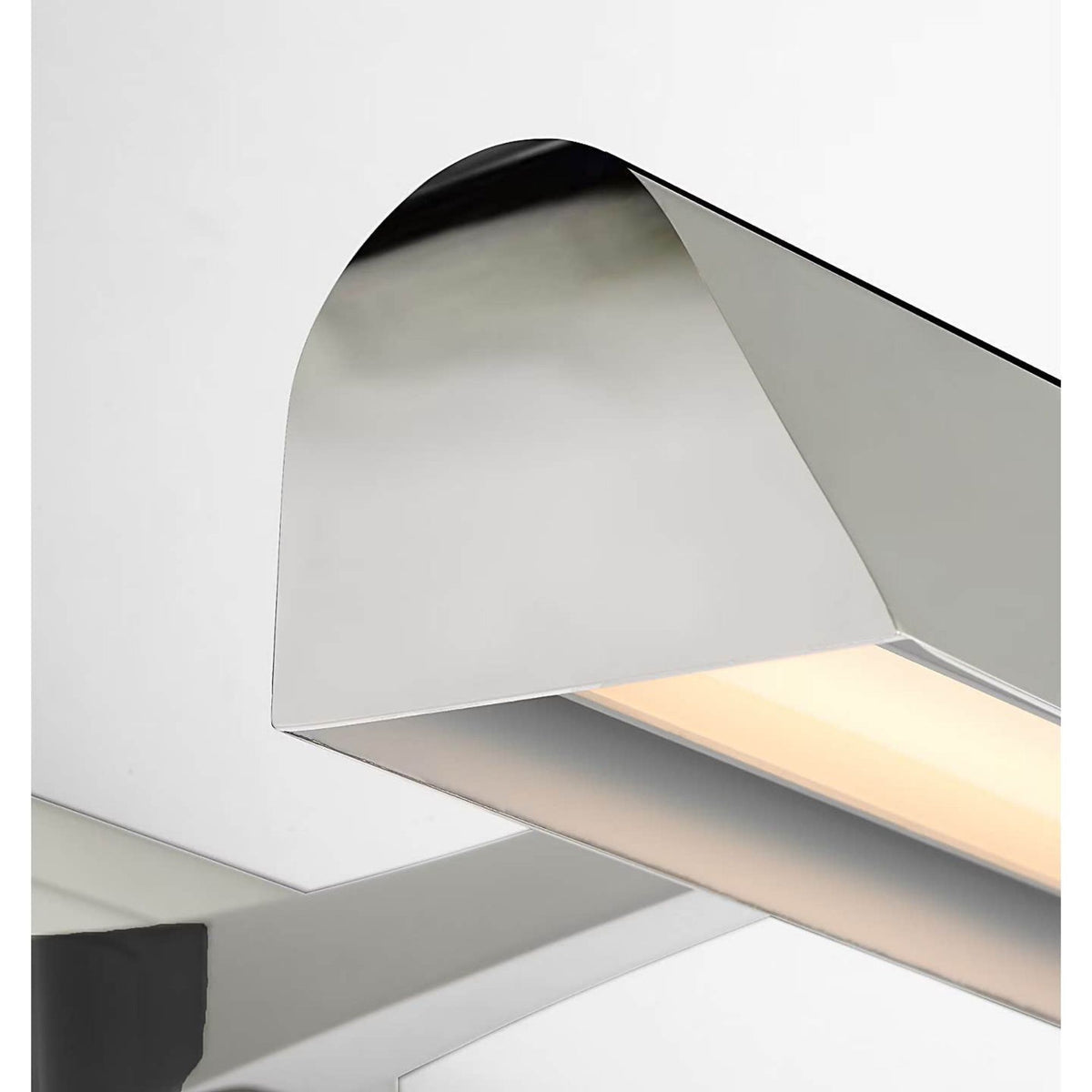 AERIN Edric 8" Picture Light in Polished Nickel W8" x H2.75" x E8.25"